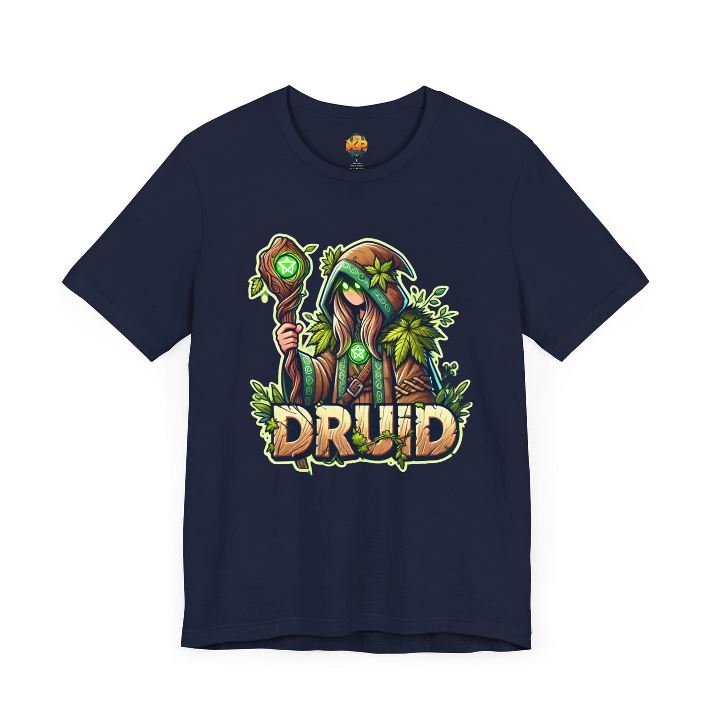Druid Cartoon - Men's Jersey Short Sleeve Tee