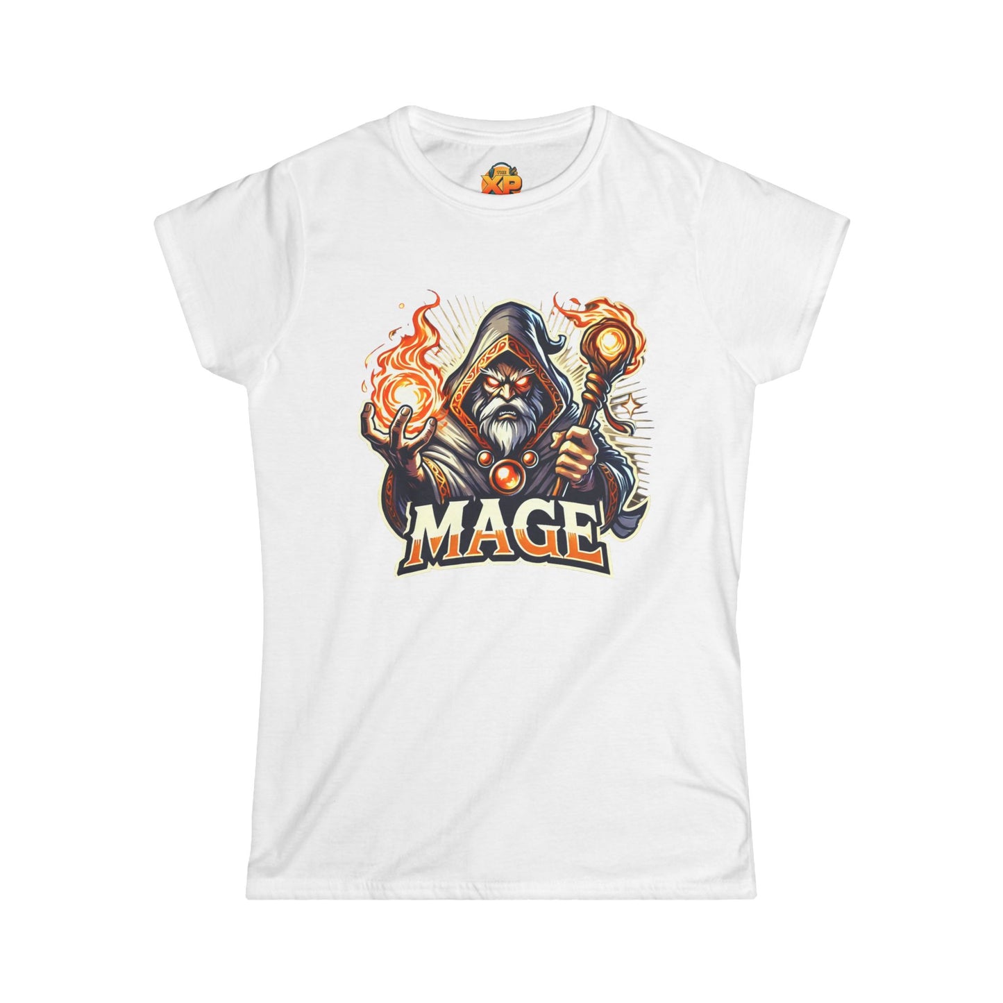 Mage Cartoon - Women's Softstyle Tee