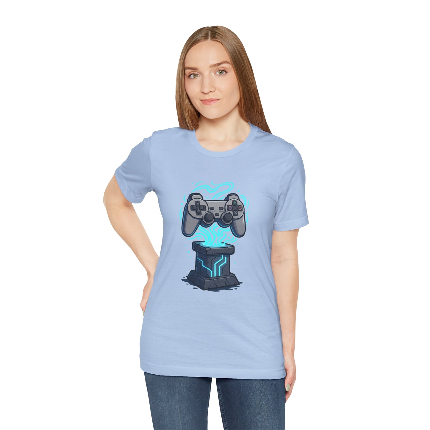 Controller of Power (PS) - Unisex Jersey Short Sleeve Tee