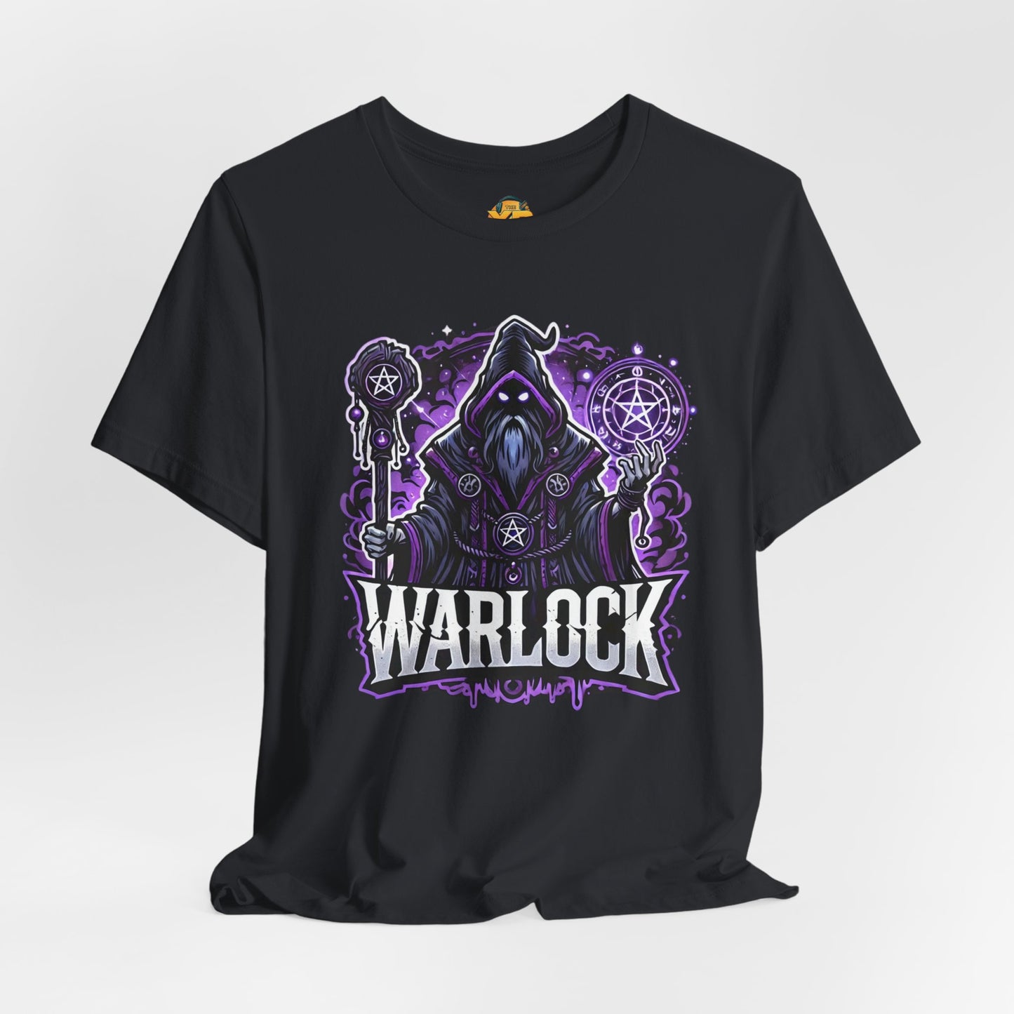 Warlock Cartoon - Men's Jersey Short Sleeve Tee