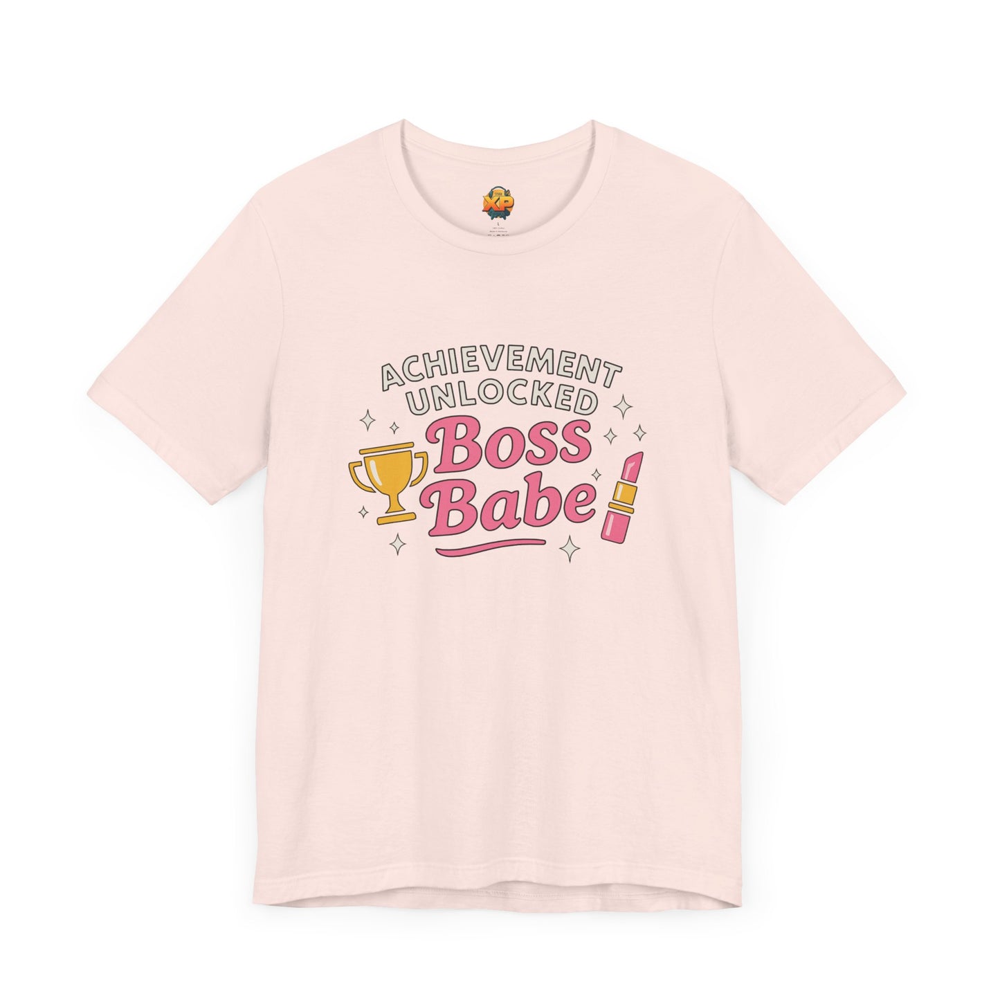 Achievement Unlocked Boss Babe - Women's Jersey Short Sleeve Tee