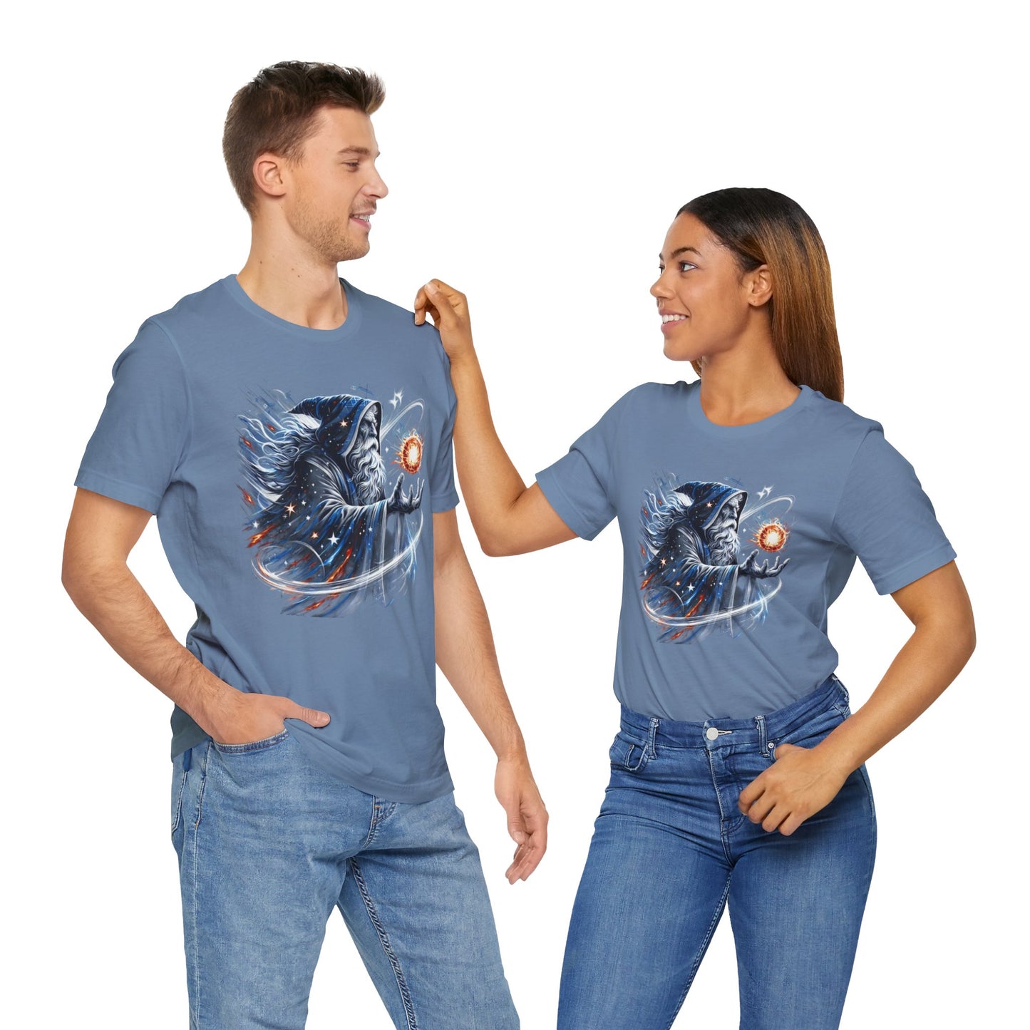 Sketch Art Wizard - Men's Jersey Short Sleeve Tee