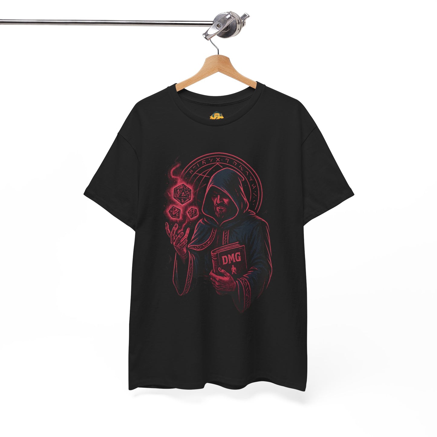 Nerdcore Icons - The Dungeon Master (Red) - Unisex Heavy Cotton Tee