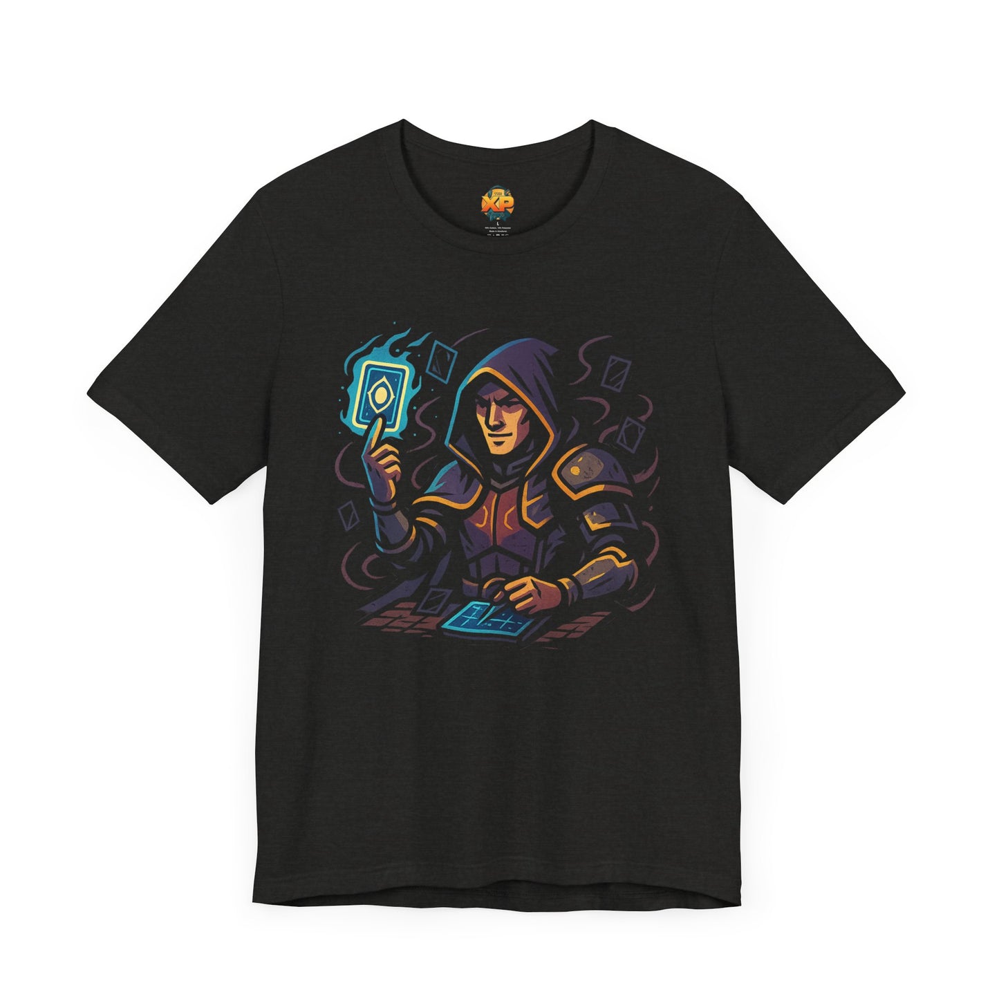 Nerdcore Icons - The Card Duelist - Unisex Jersey Short Sleeve Tee