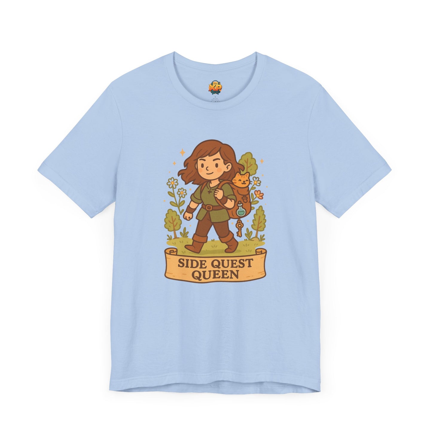 Side Quest Queen - Women's Jersey Short Sleeve Tee