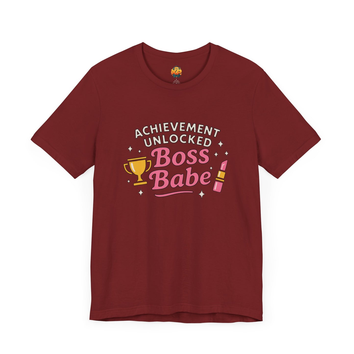 Achievement Unlocked Boss Babe - Women's Jersey Short Sleeve Tee