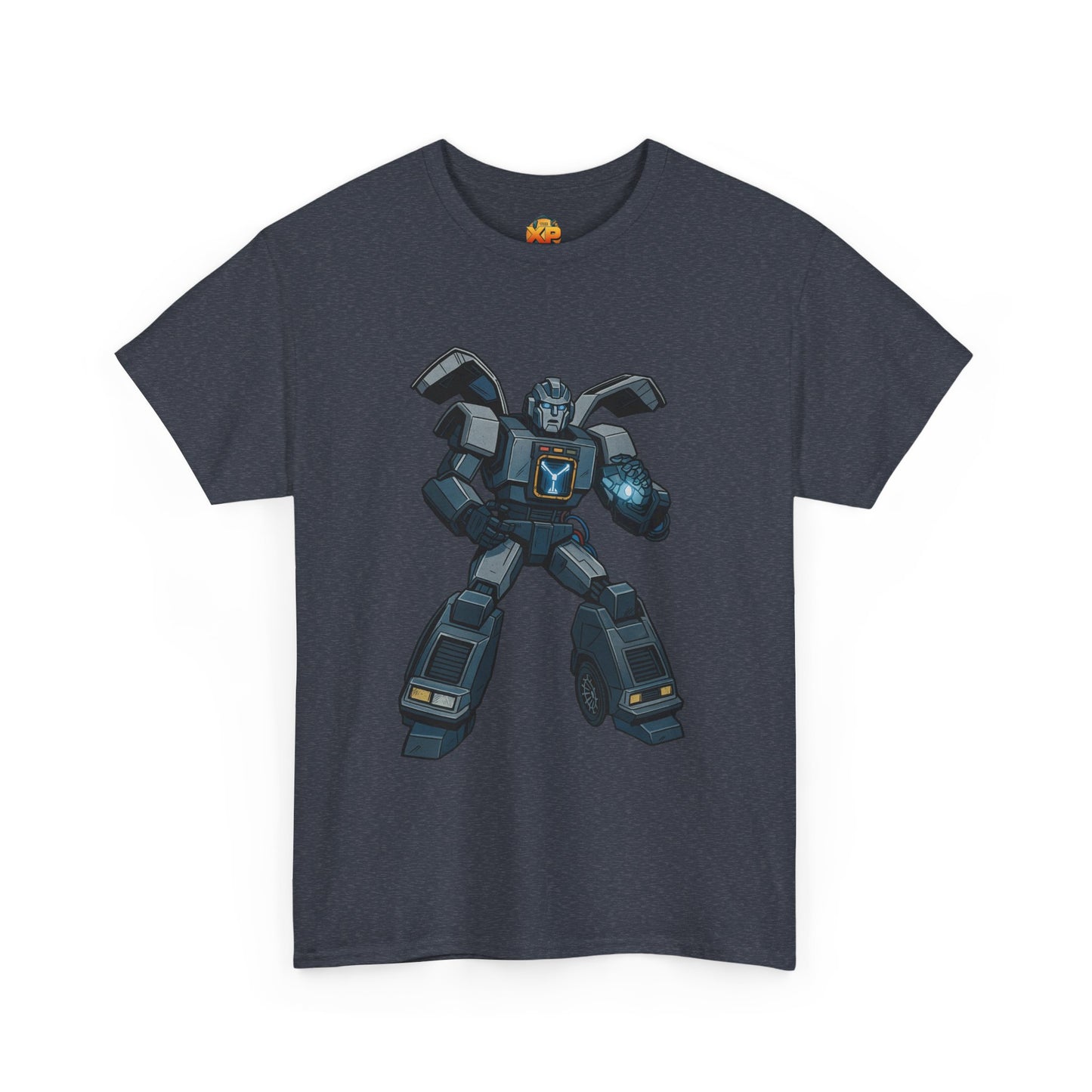 DeLorean Transformer Crossover - Men's Heavy Cotton T-Shirt
