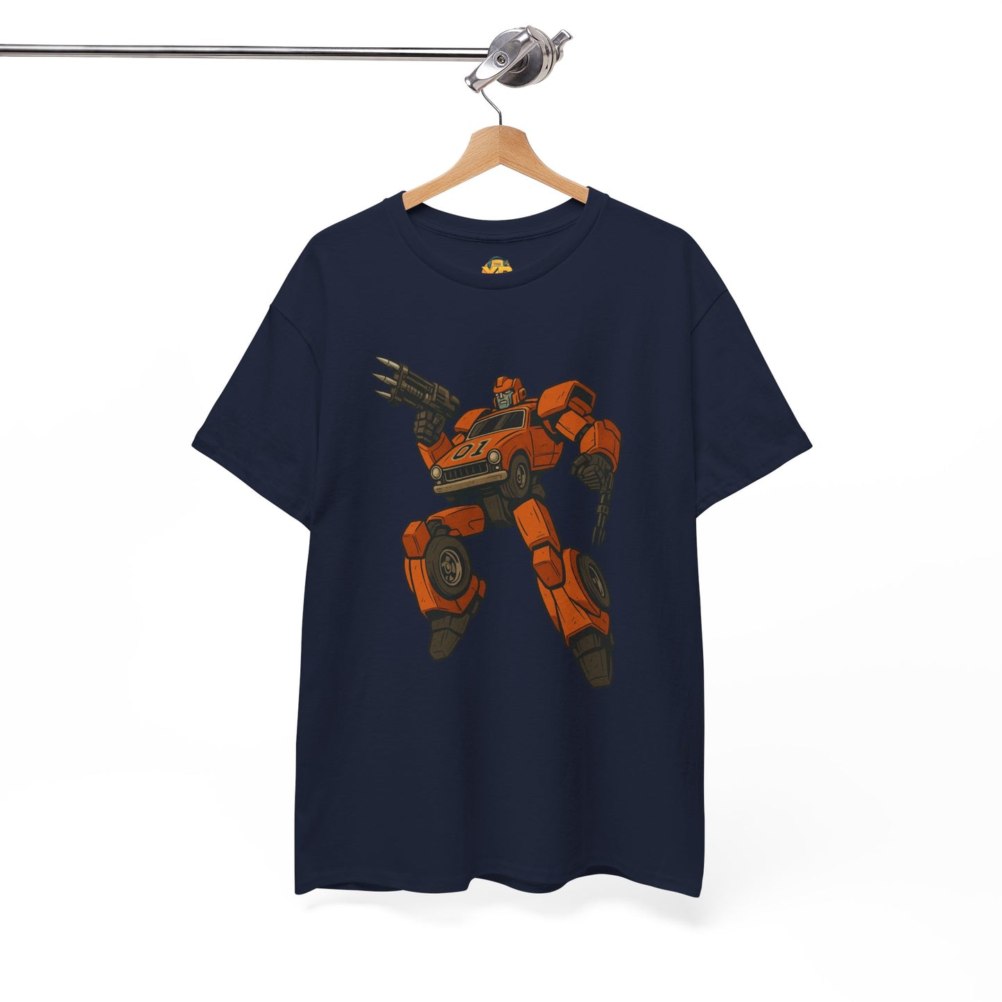General Lee Transformer Crossover - Men's Heavy Cotton T-Shirt