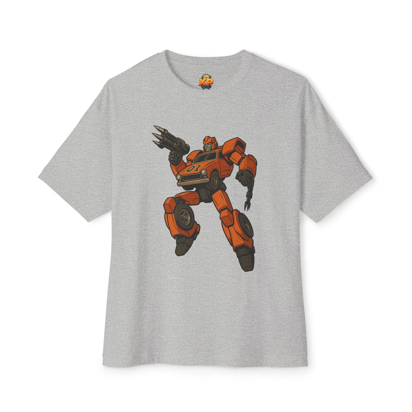 General Lee Transformer Crossover - Women's Oversized Boxy Tee