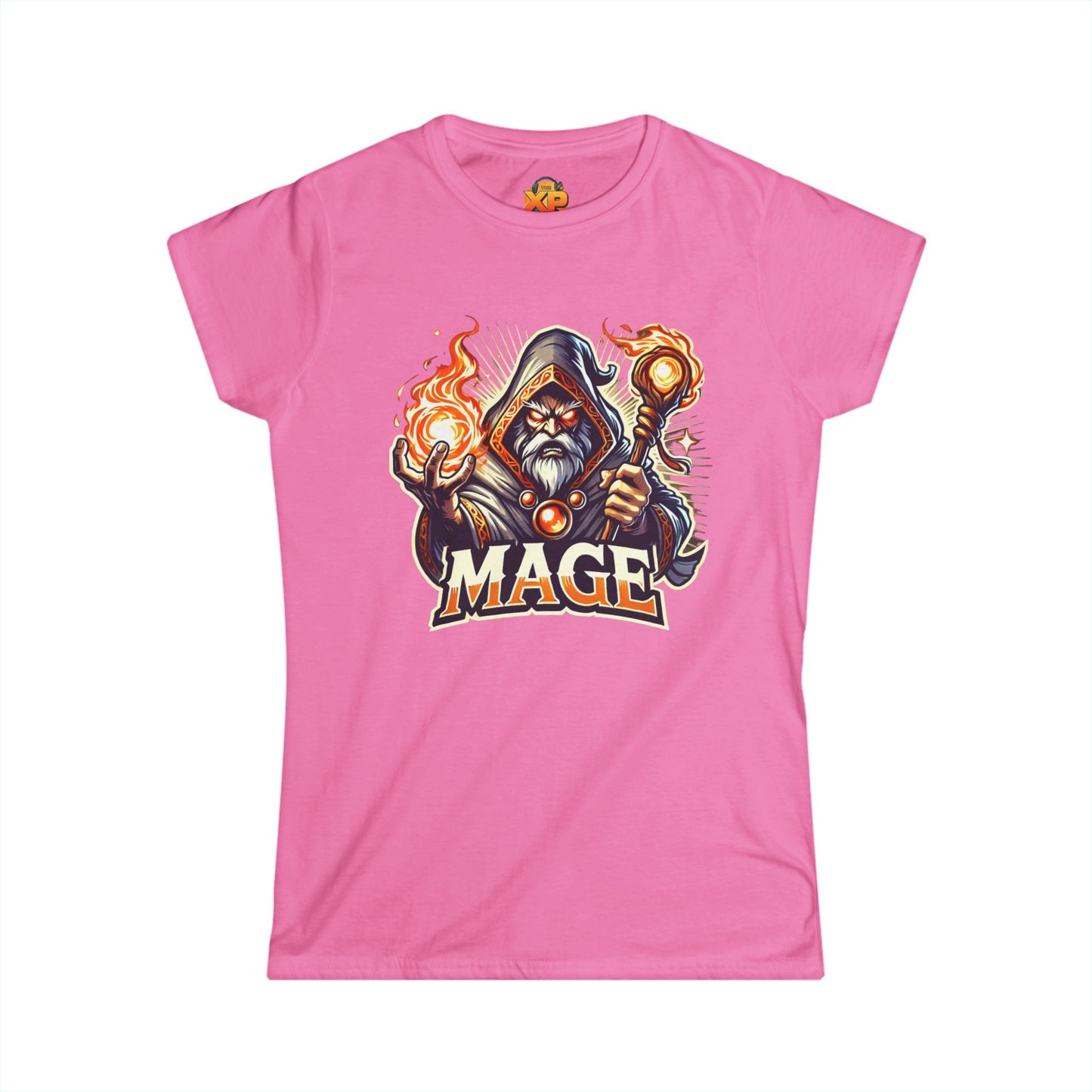 Mage Cartoon - Women's Softstyle Tee