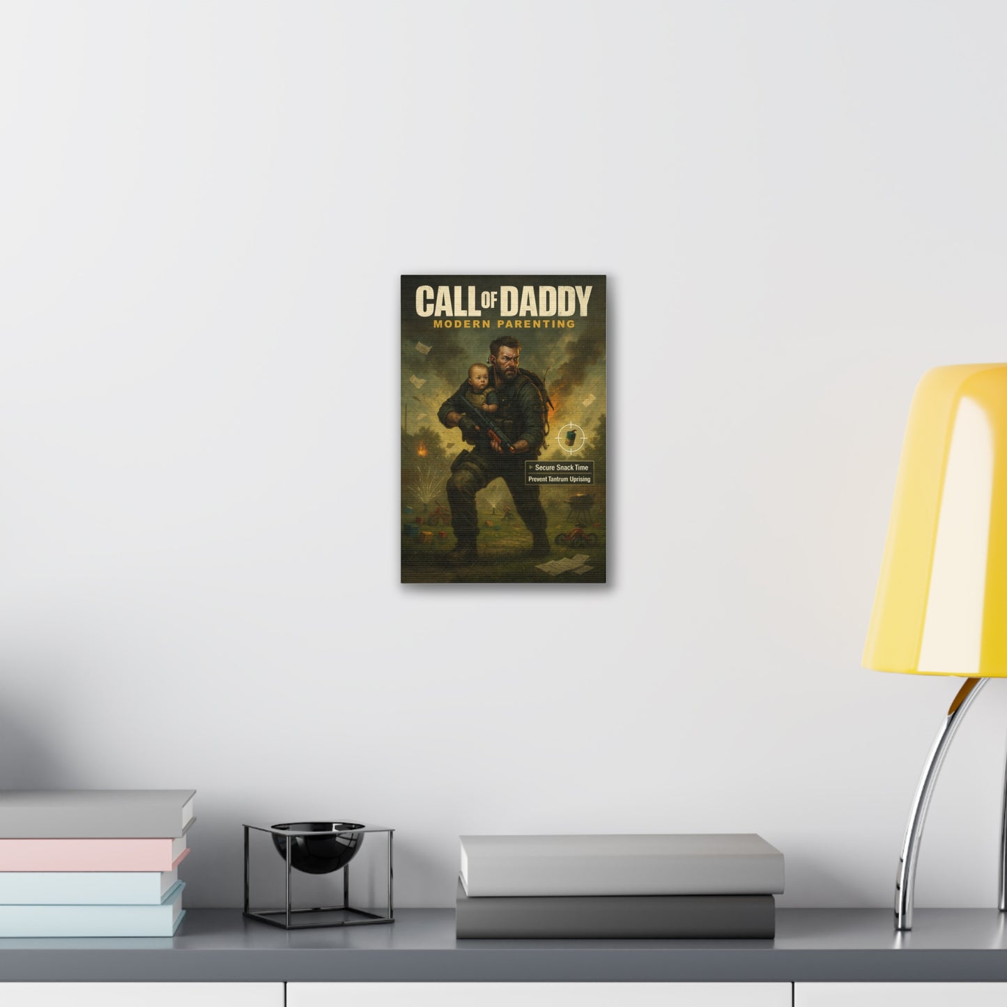 Call of Daddy Canvas Art - A CoD parody