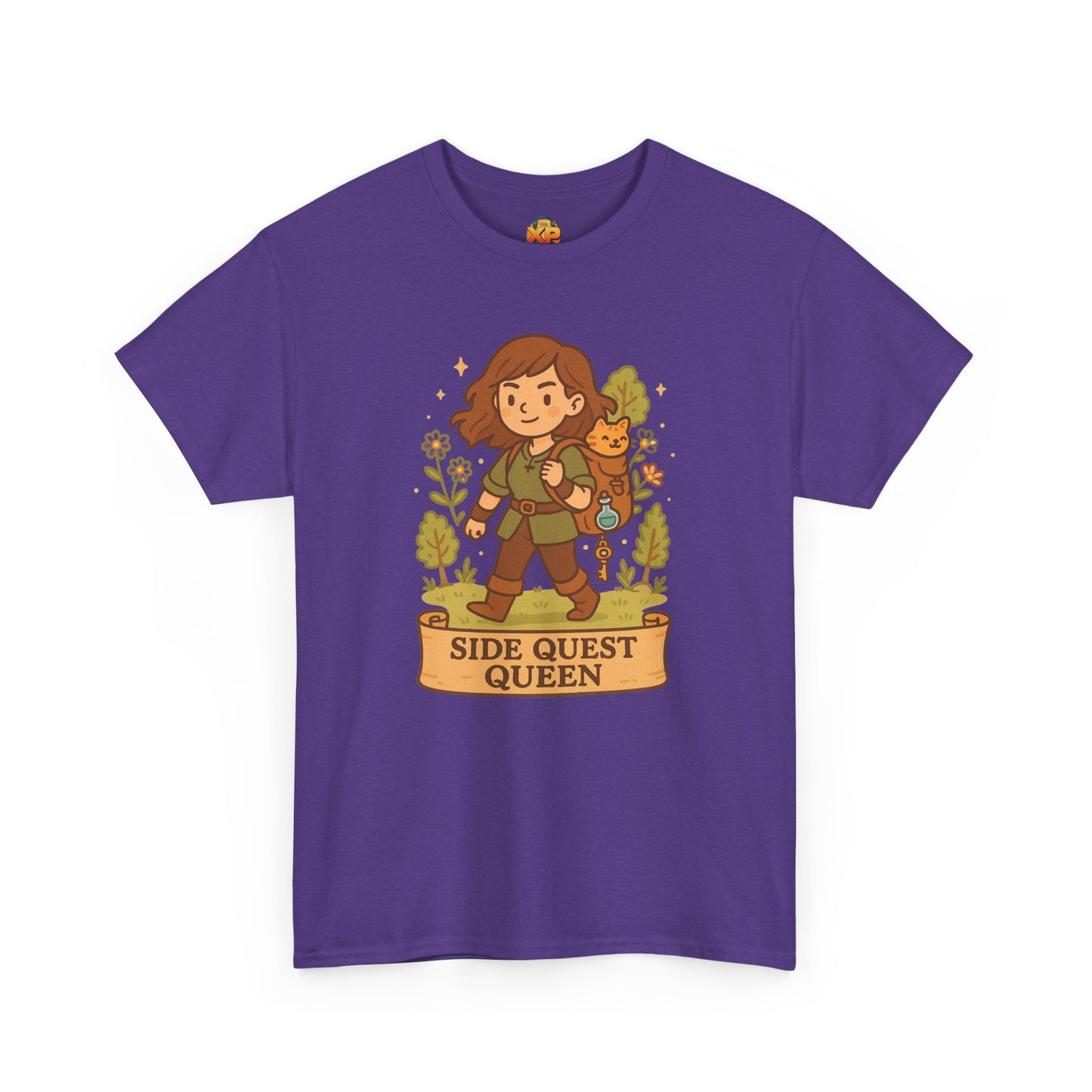 Side Quest Queen - Women's Heavy Cotton Tee