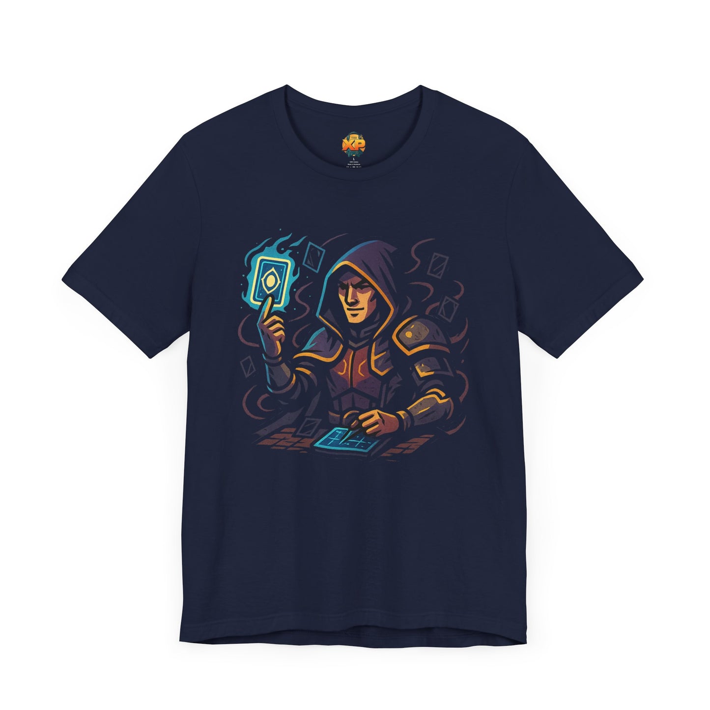 Nerdcore Icons - The Card Duelist - Unisex Jersey Short Sleeve Tee