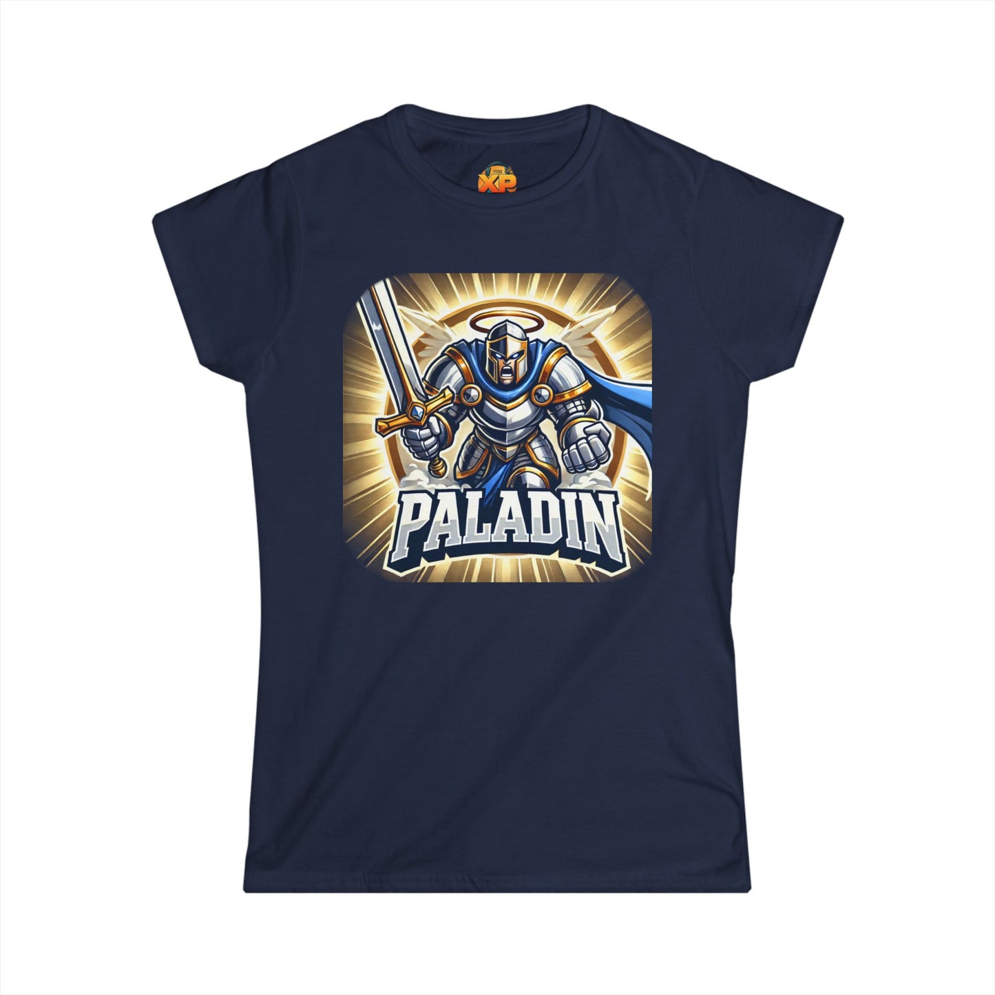 Paladin Cartoon - Women's Softstyle Tee