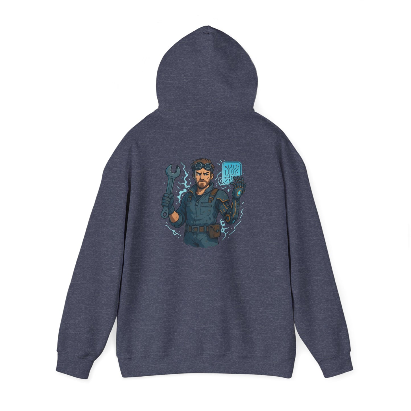 Nerdcore Icons - The Mech Engineer - Unisex Heavy Blend™ Hoodie
