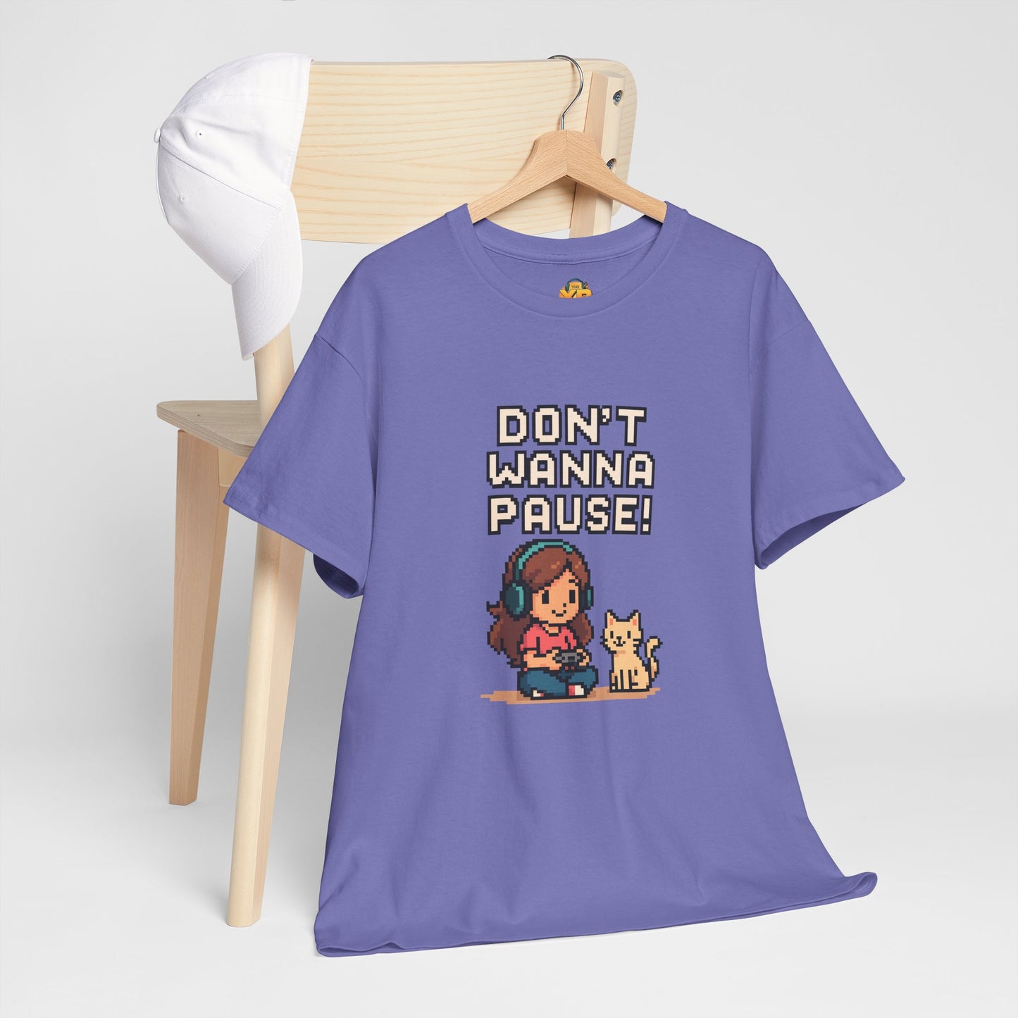 Don't Wanna Pause - Women's Heavy Cotton Tee