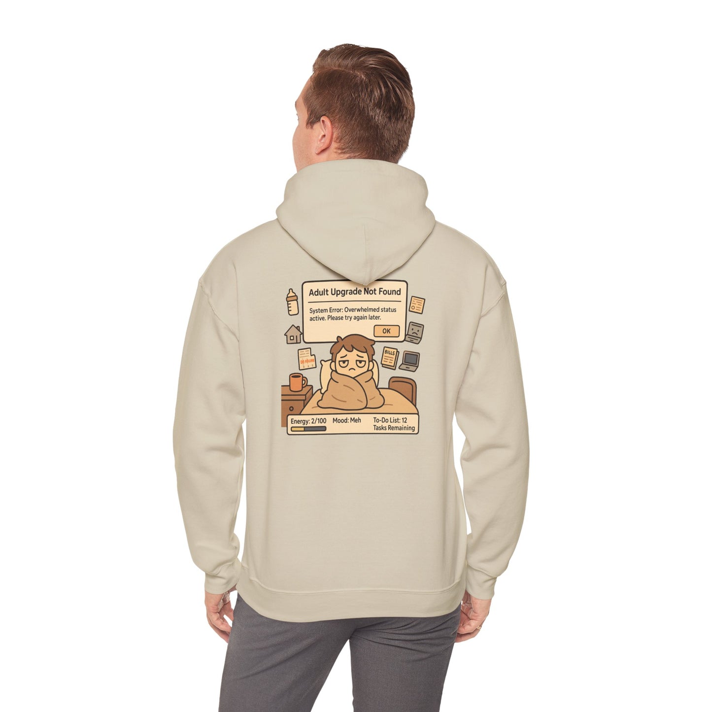 "Adult Upgrade Not Found" - Unisex Heavy Blend™ Hoodie
