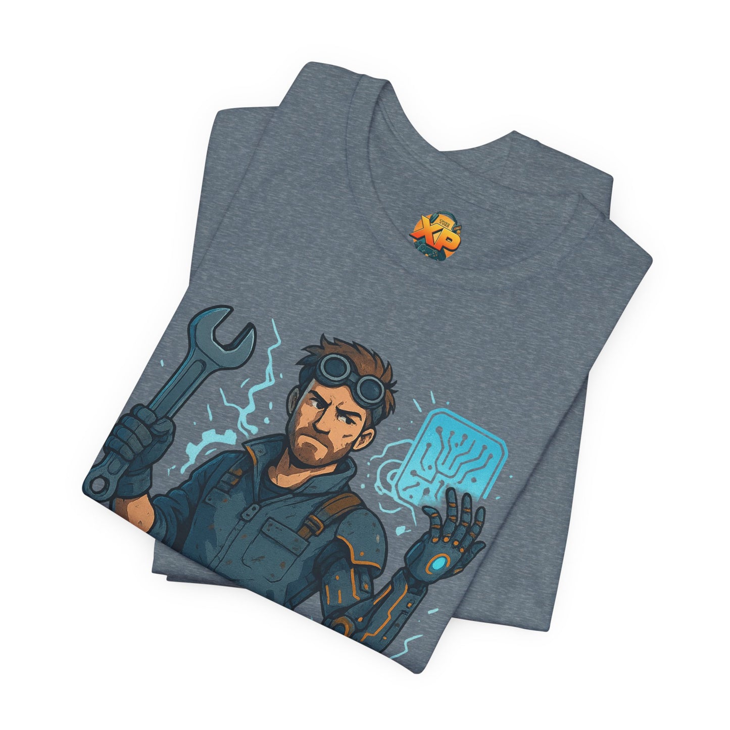 Nerdcore Icons - The Mech Engineer - Unisex Jersey Short Sleeve Tee