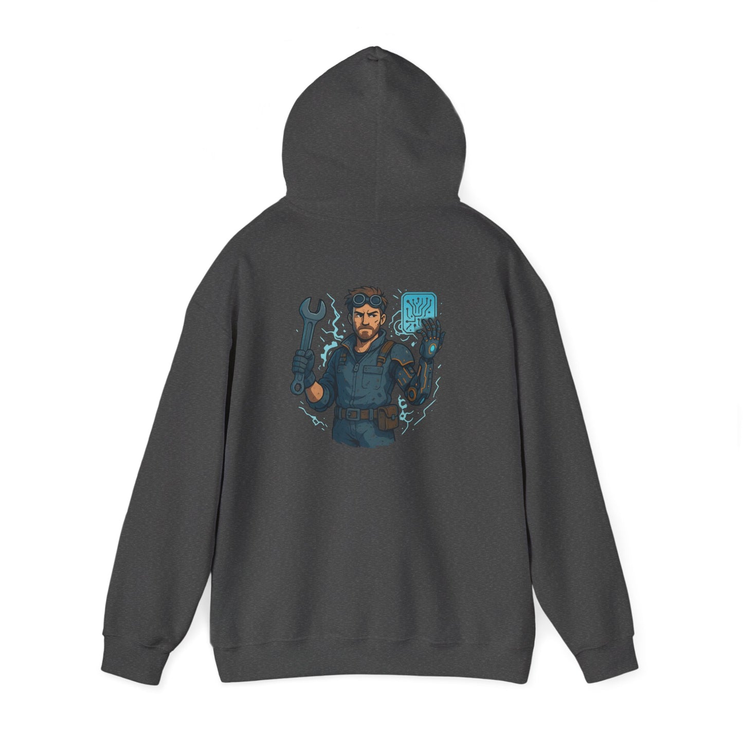 Nerdcore Icons - The Mech Engineer - Unisex Heavy Blend™ Hoodie