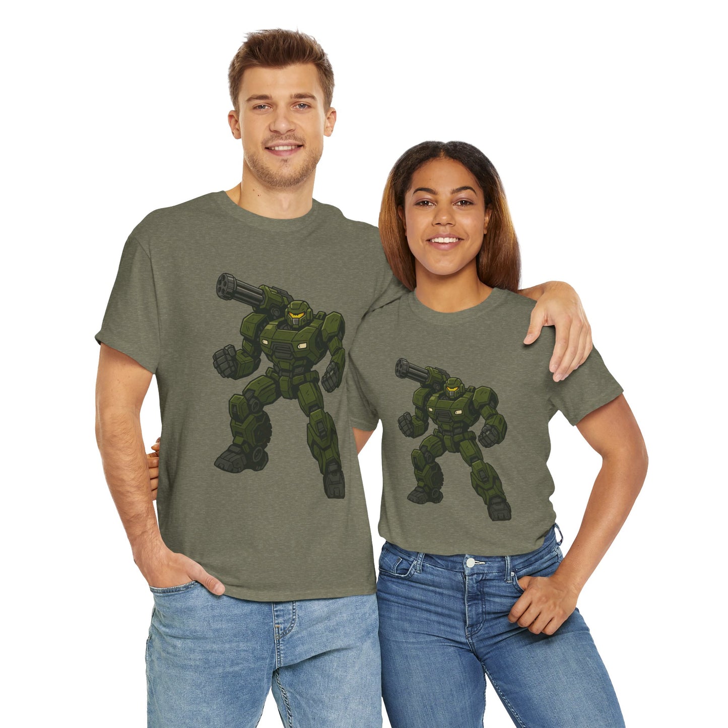 Warthog Transformer Crossover - Men's Heavy Cotton T-Shirt