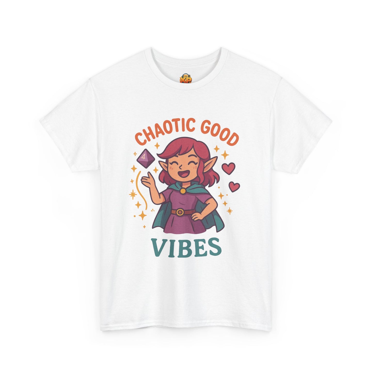 Chaotic Good Vibes - Women's Heavy Cotton Tee