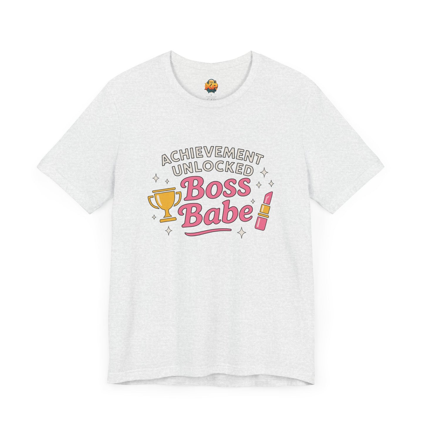 Achievement Unlocked Boss Babe - Women's Jersey Short Sleeve Tee