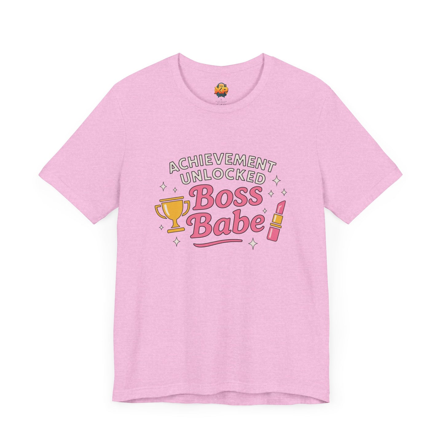 Achievement Unlocked Boss Babe - Women's Jersey Short Sleeve Tee