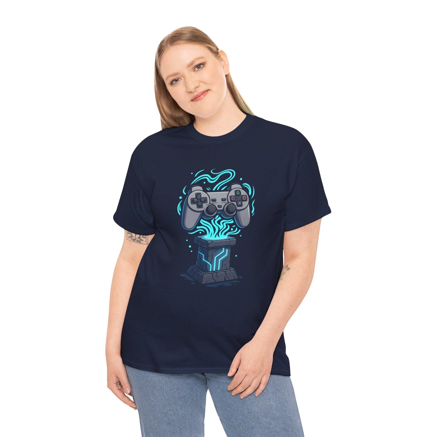 Controller of Power (PS) - Unisex Heavy Cotton Tee