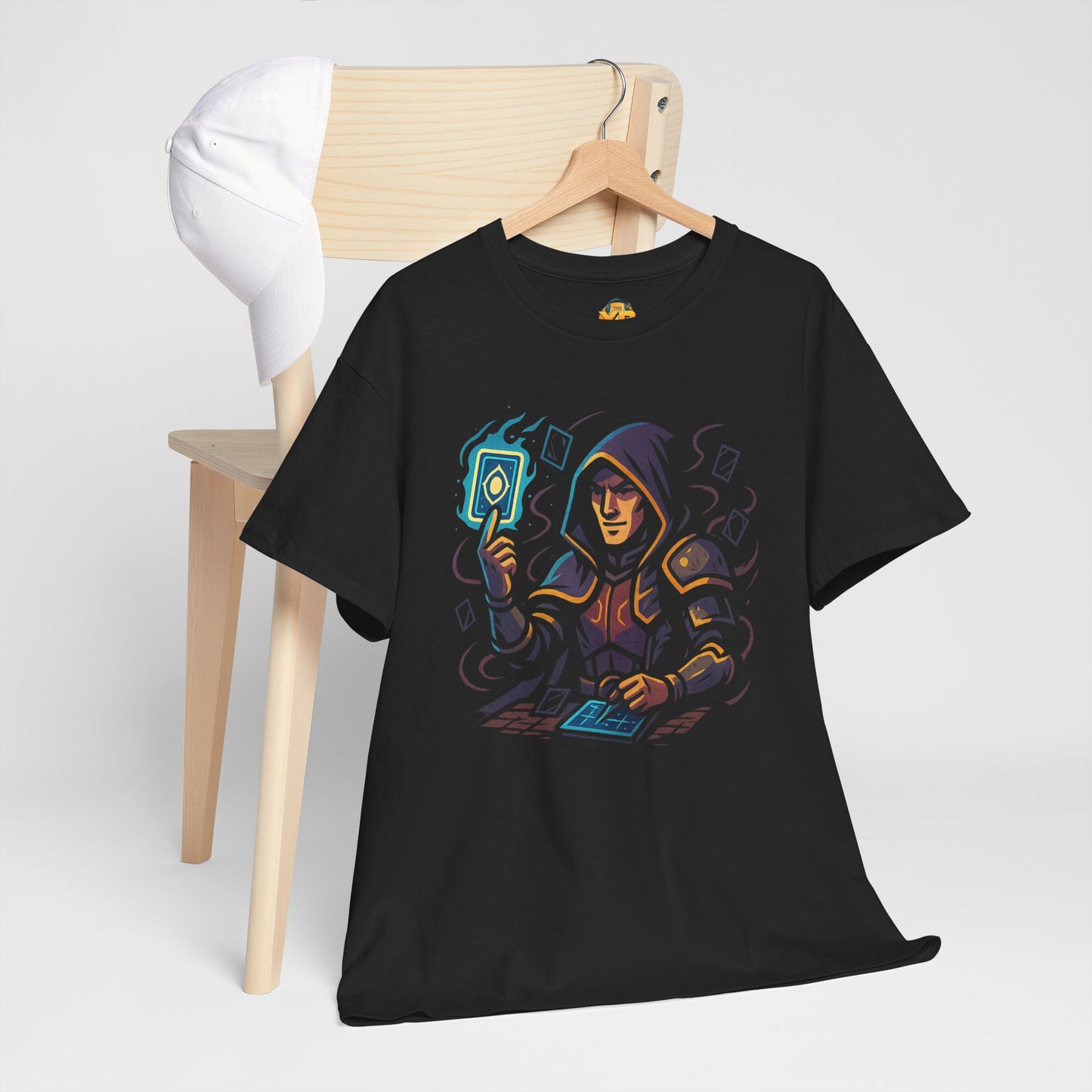 Nerdcore Icons - The Card Duelist - Unisex Heavy Cotton Tee
