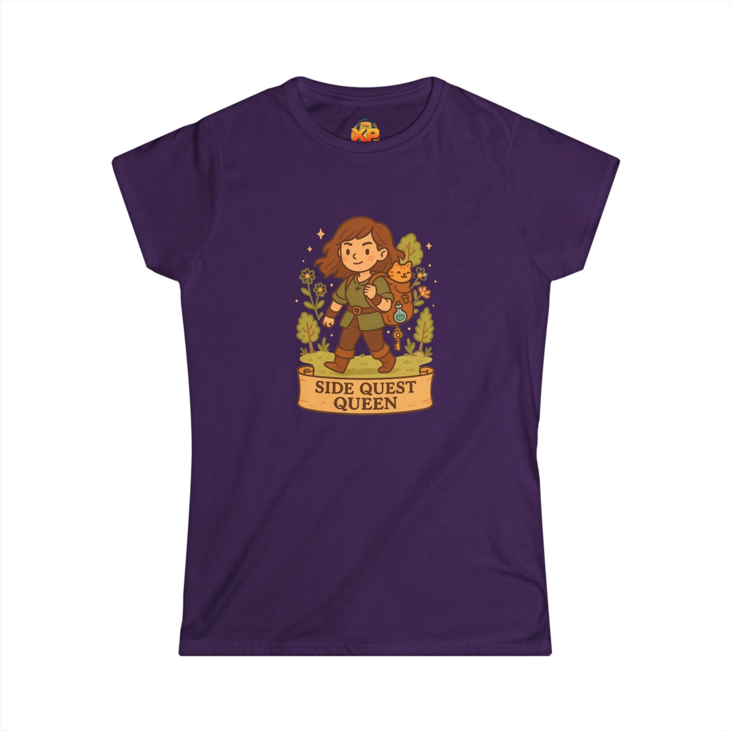 Side Quest Queen - Women's Softstyle Tee