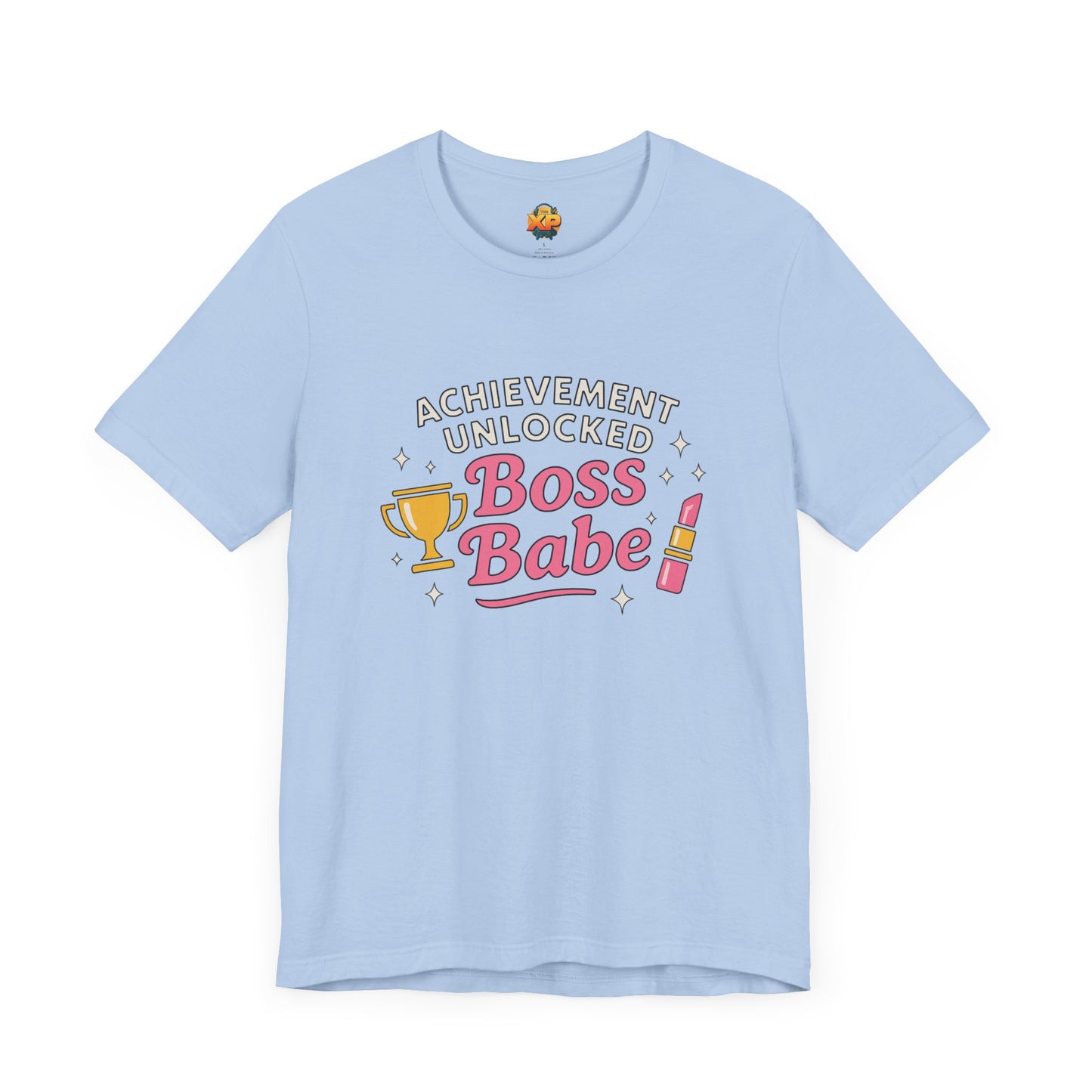 Achievement Unlocked Boss Babe - Women's Jersey Short Sleeve Tee