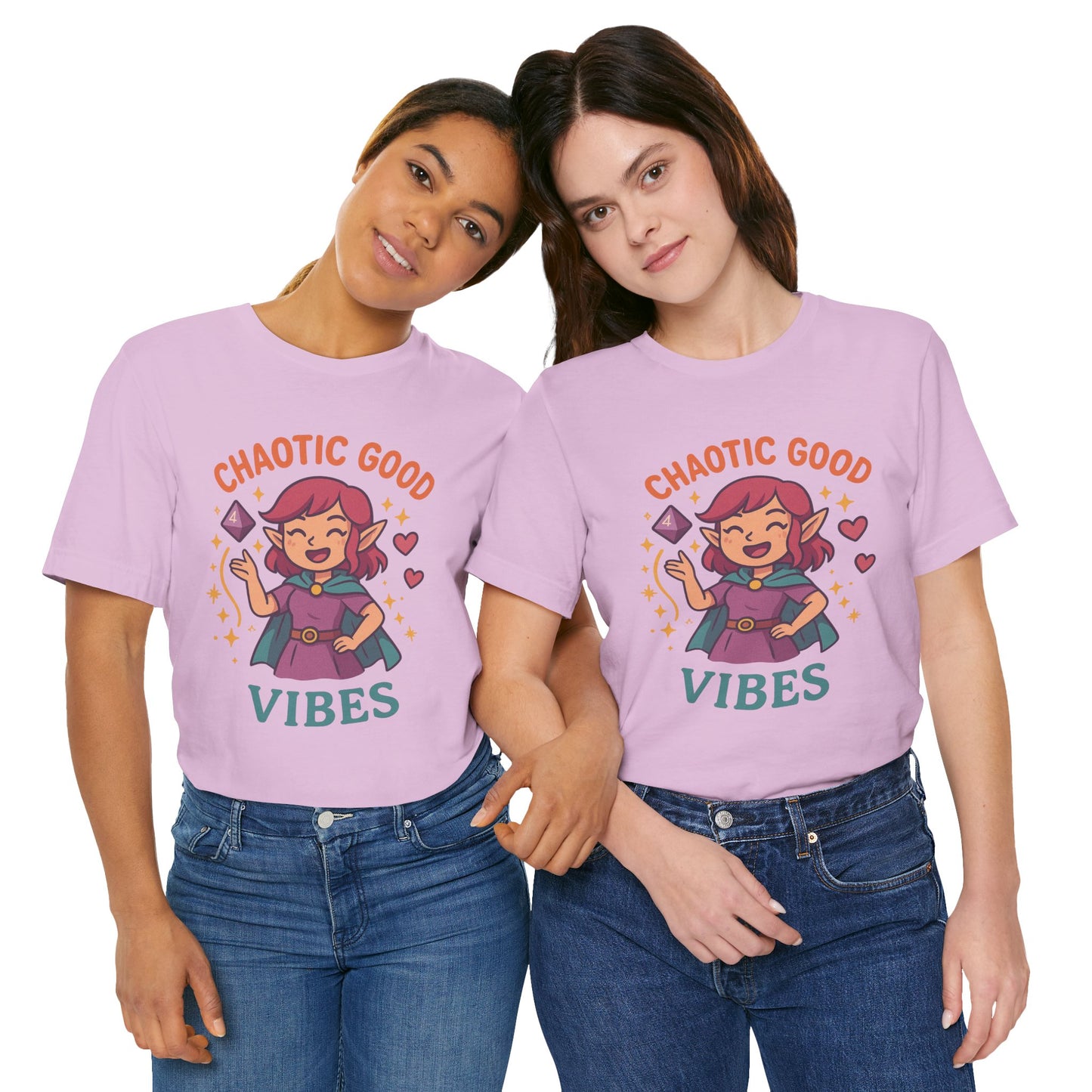 Chaotic Good Vibes - Women's Jersey Short Sleeve Tee