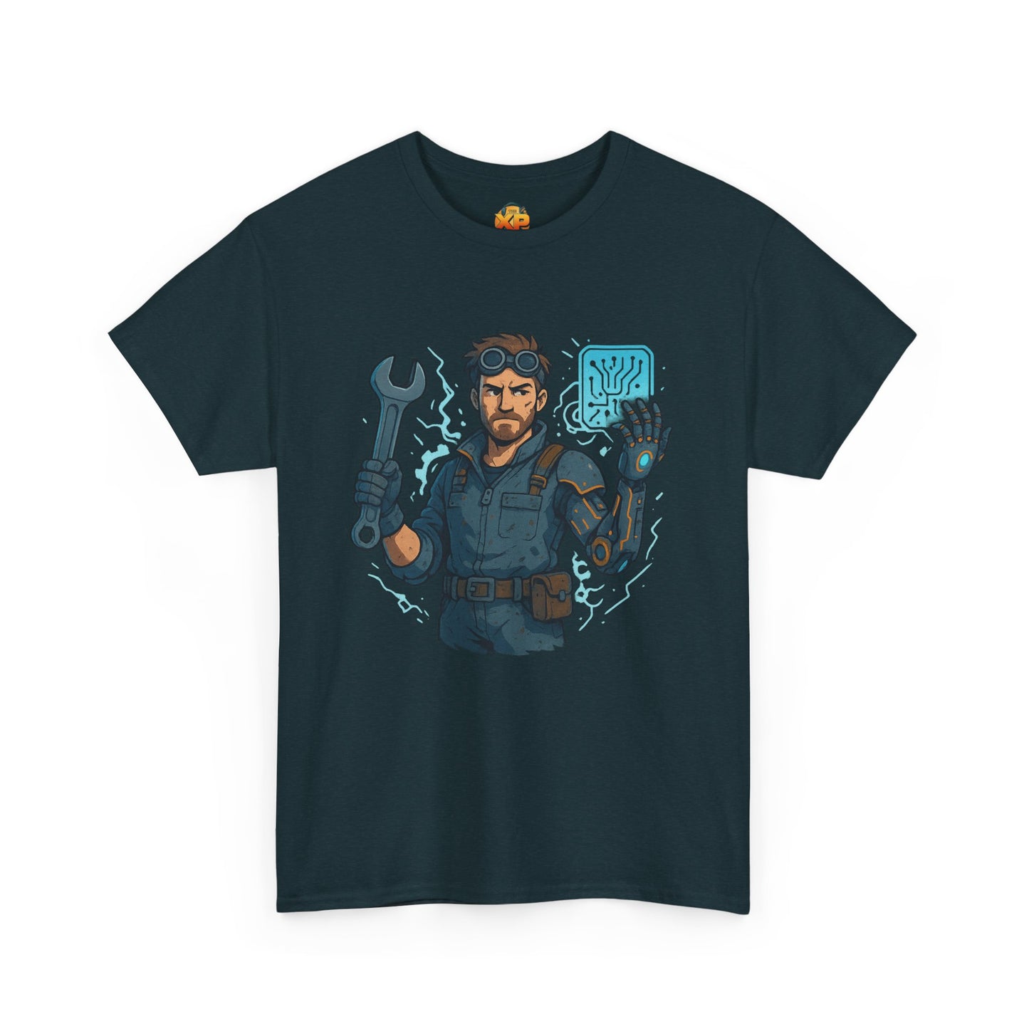 Nerdcore Icons - The Mech Engineer - Unisex Heavy Cotton Tee
