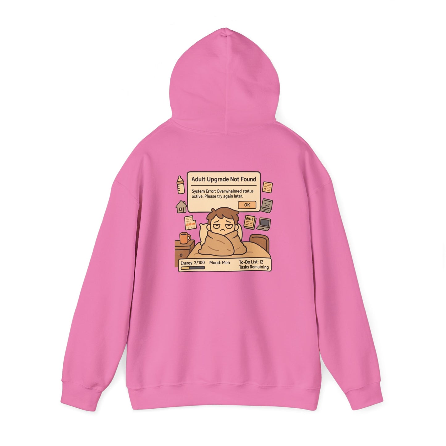 "Adult Upgrade Not Found" - Unisex Heavy Blend™ Hoodie