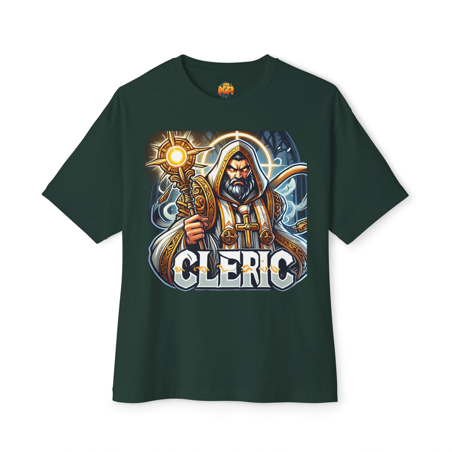 Cleric Cartoon - Women's Oversized Boxy Tee