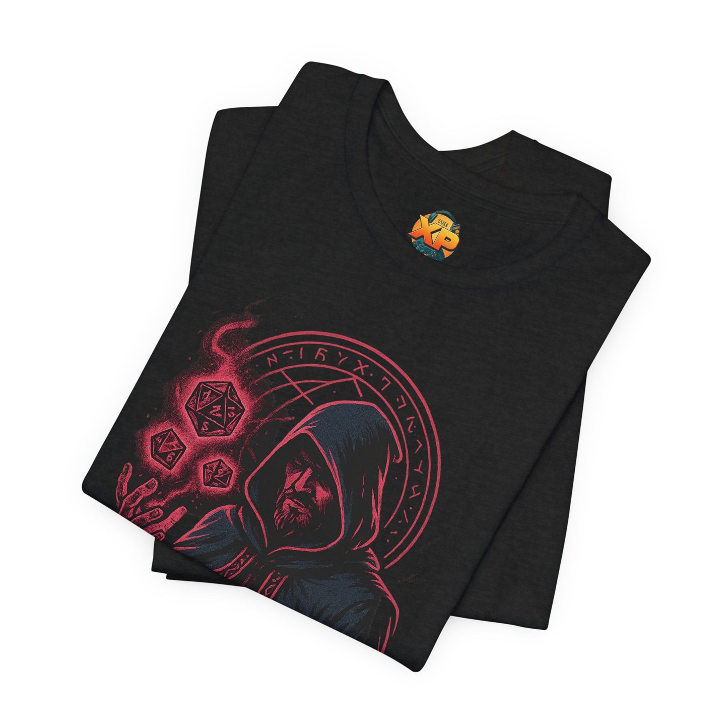 Nerdcore Icons - The Dungeon Master (Red) - Unisex Jersey Short Sleeve Tee