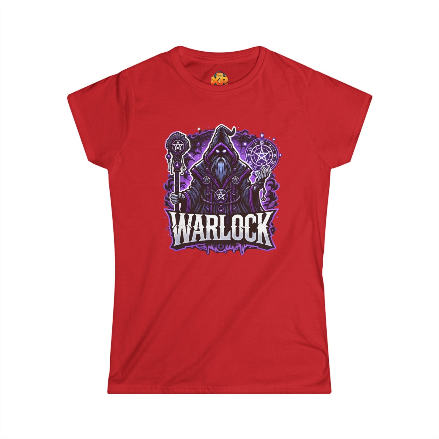 Warlock Cartoon - Women's Softstyle Tee