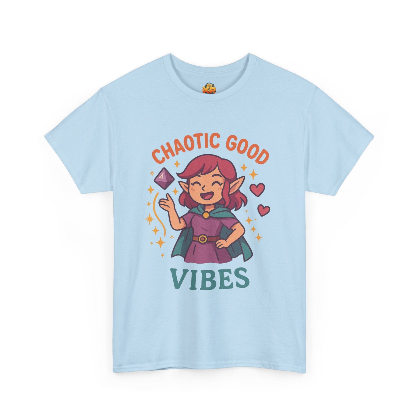 Chaotic Good Vibes - Women's Heavy Cotton Tee