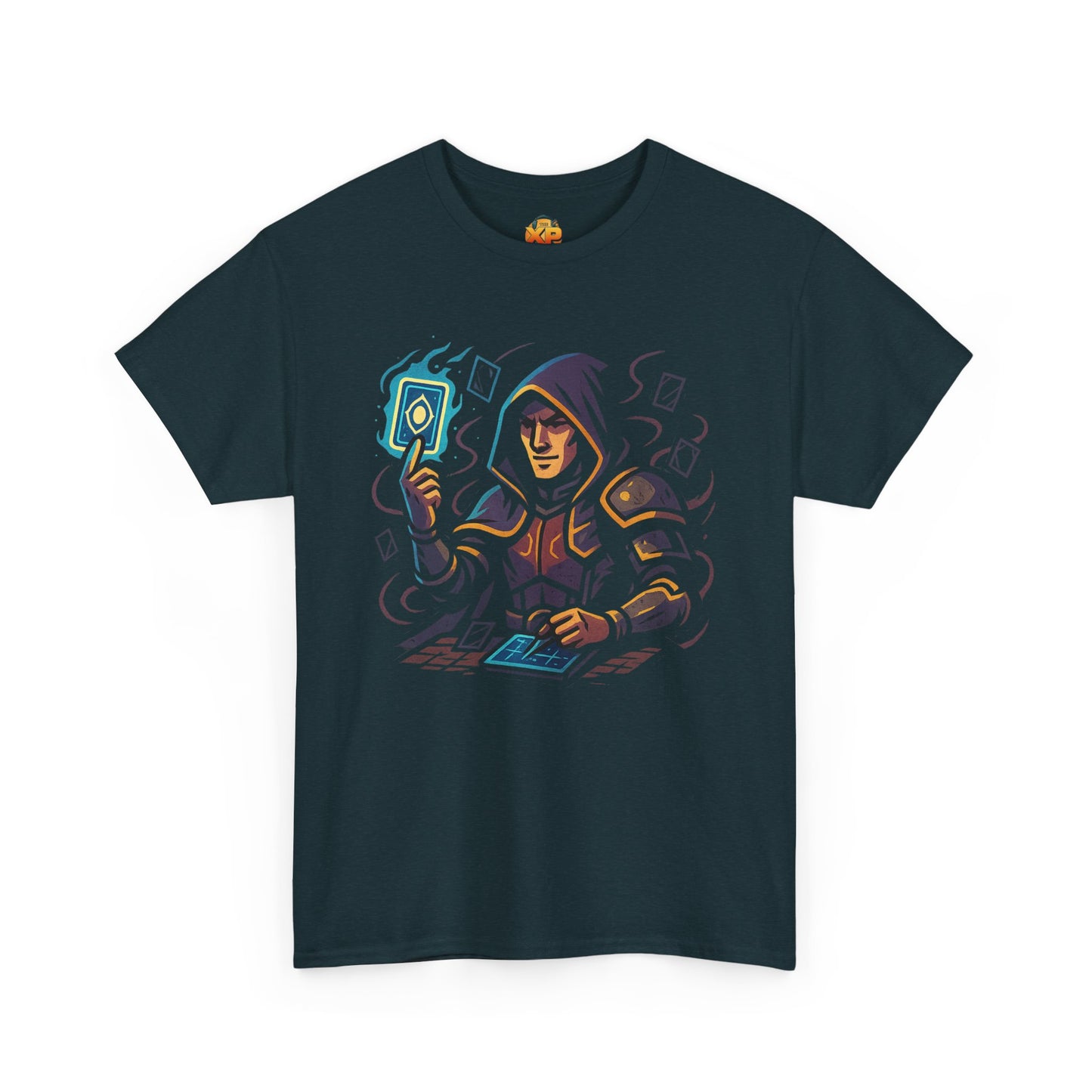 Nerdcore Icons - The Card Duelist - Unisex Heavy Cotton Tee