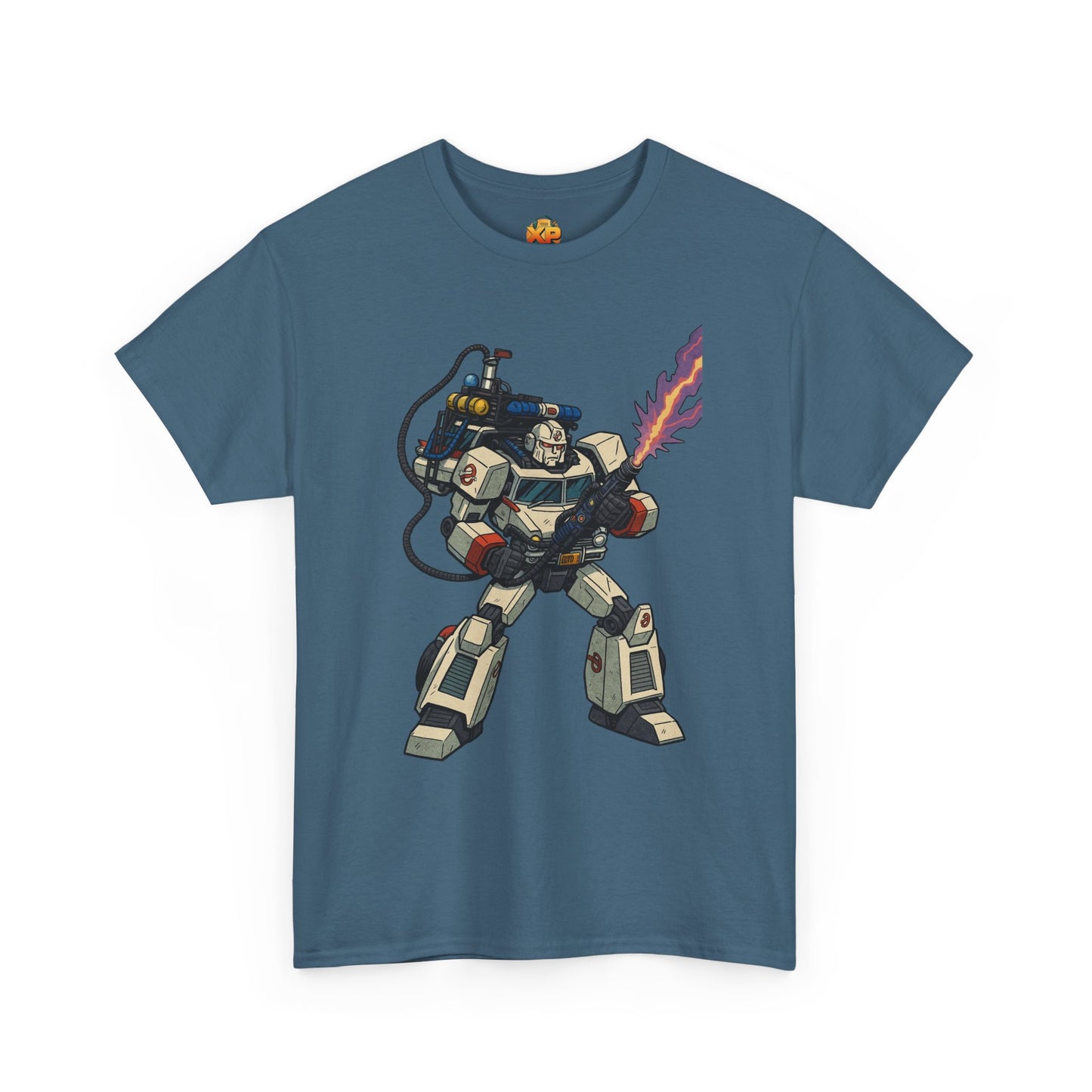 Ecto-1 Transformer Crossover - Men's Heavy Cotton T-Shirt