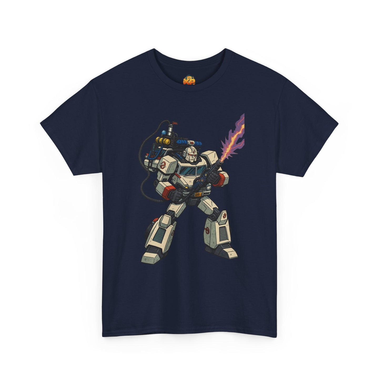 Ecto-1 Transformer Crossover - Men's Heavy Cotton T-Shirt