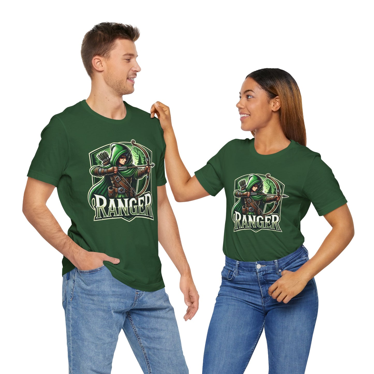 Ranger Cartoon - Men's Jersey Short Sleeve Tee