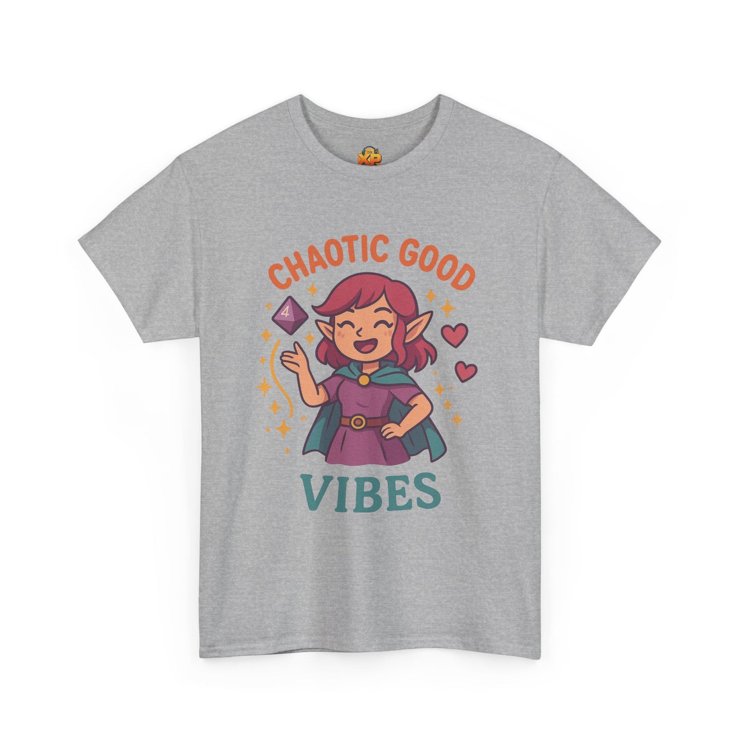 Chaotic Good Vibes - Women's Heavy Cotton Tee