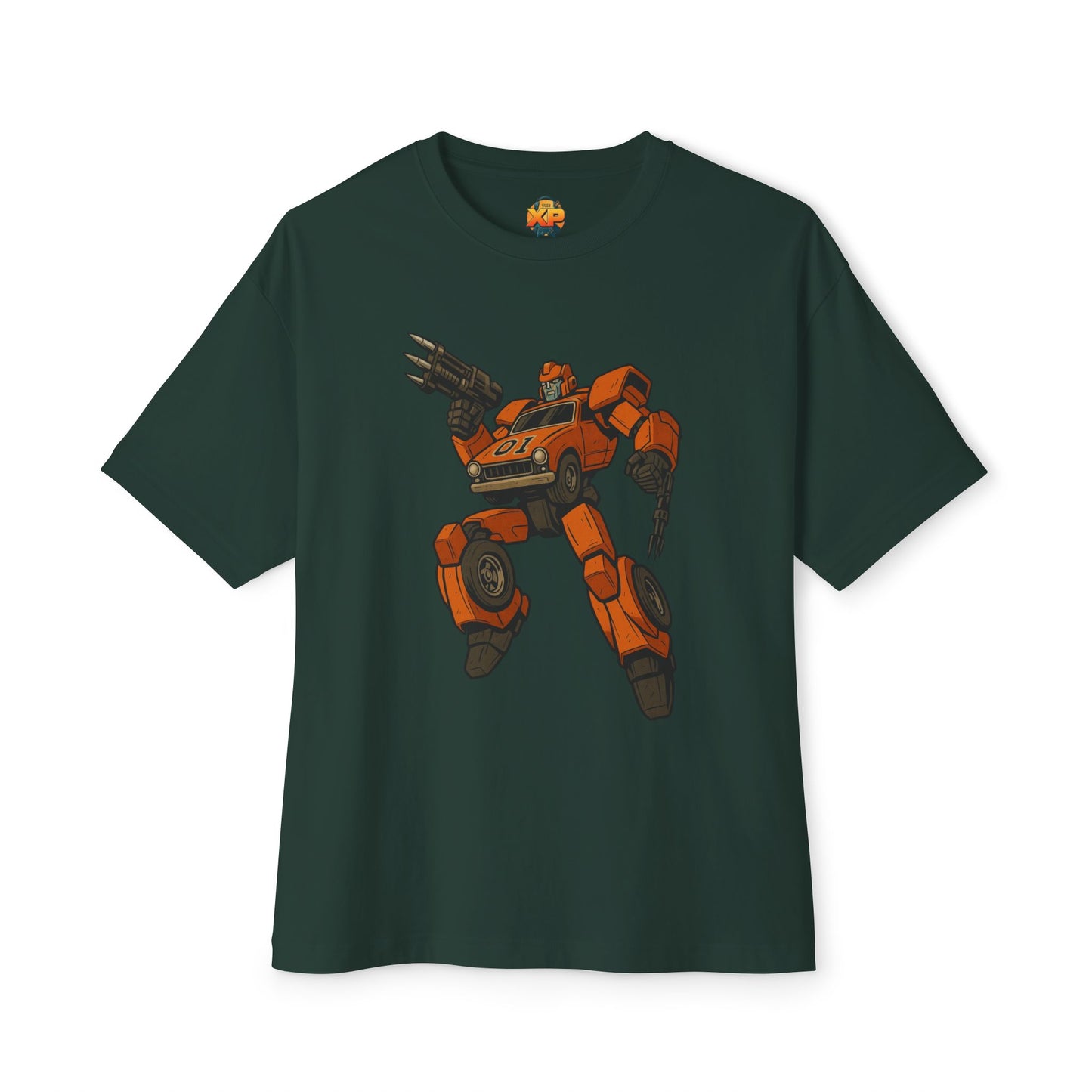 General Lee Transformer Crossover - Women's Oversized Boxy Tee