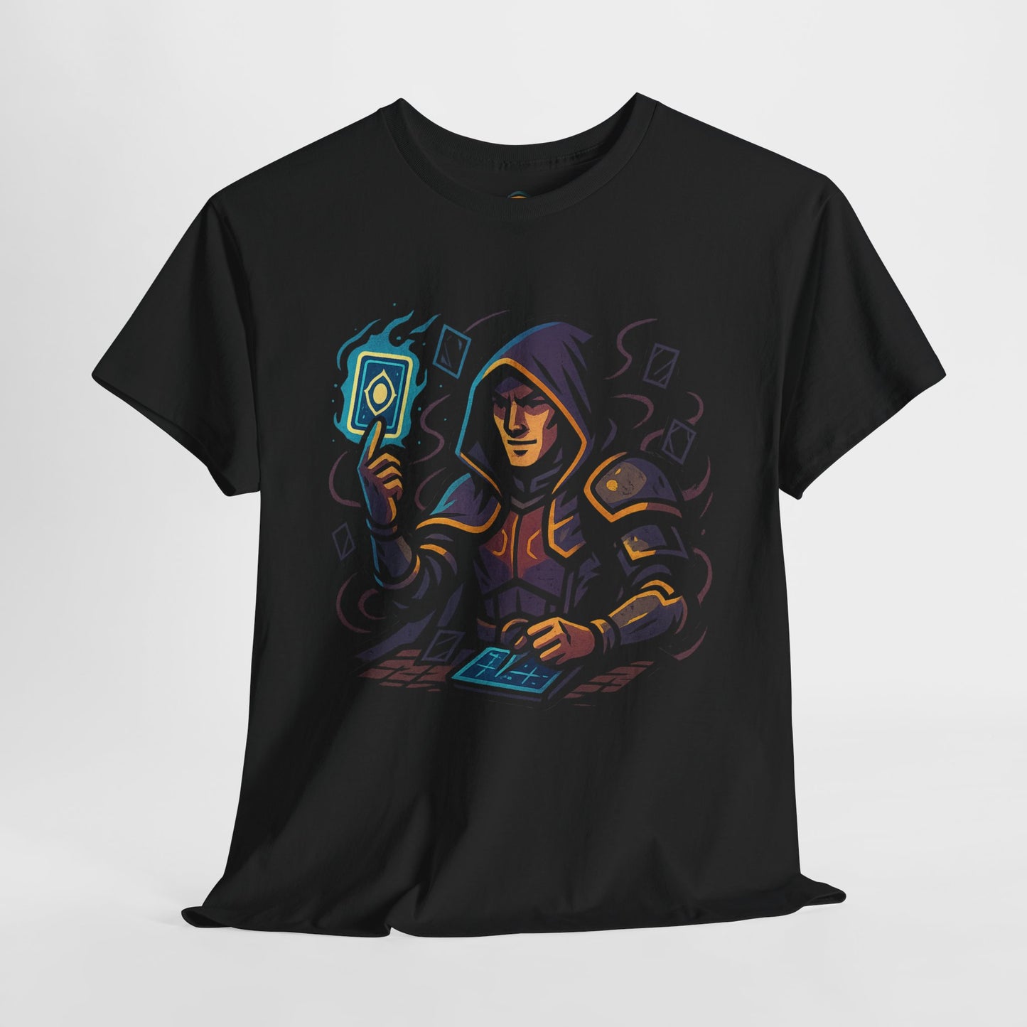 Nerdcore Icons - The Card Duelist - Unisex Heavy Cotton Tee