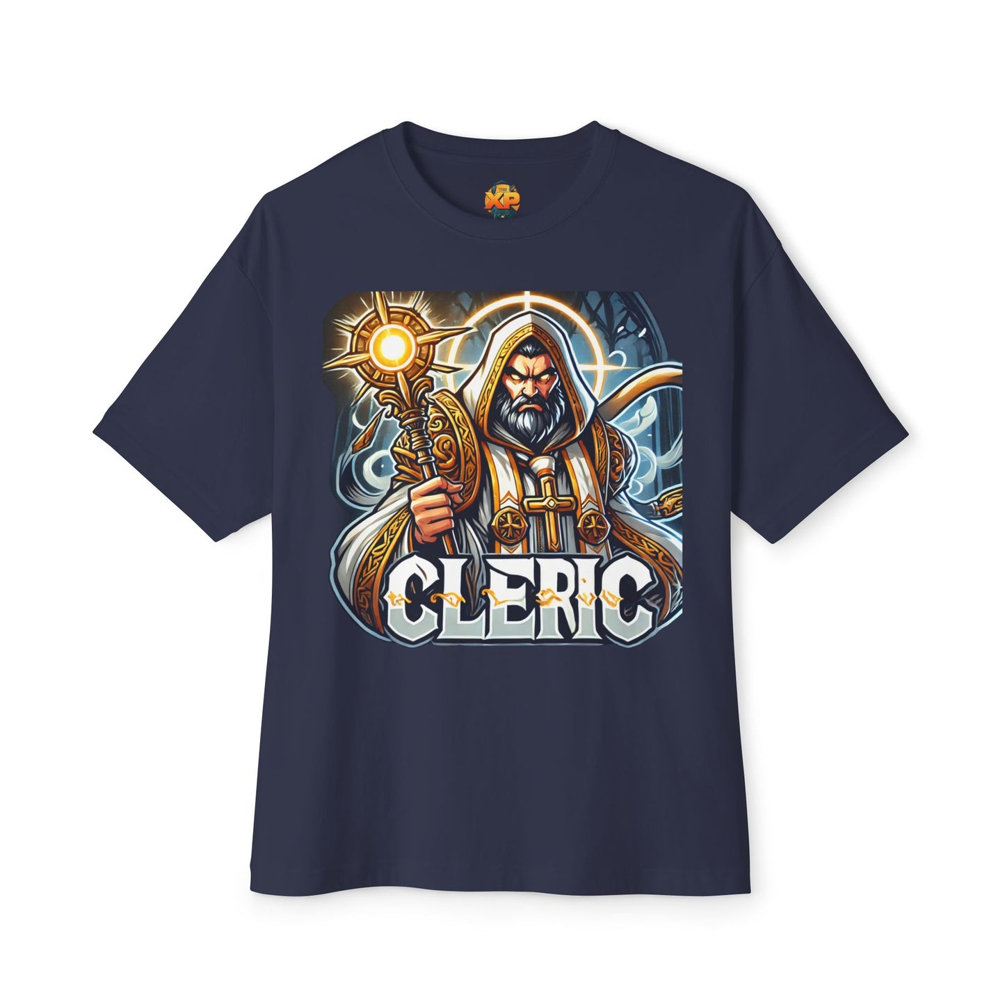 Cleric Cartoon - Women's Oversized Boxy Tee