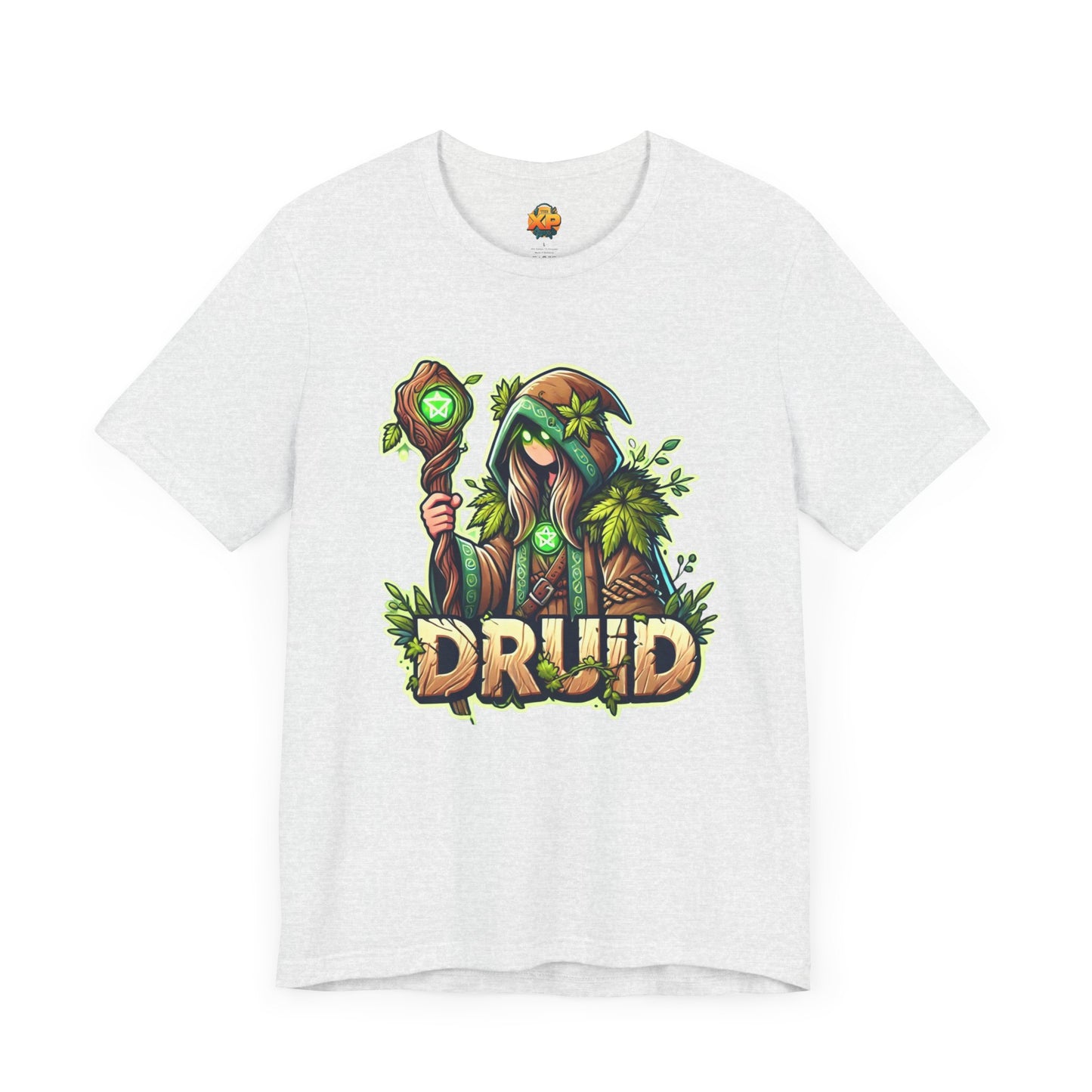 Druid Cartoon - Men's Jersey Short Sleeve Tee