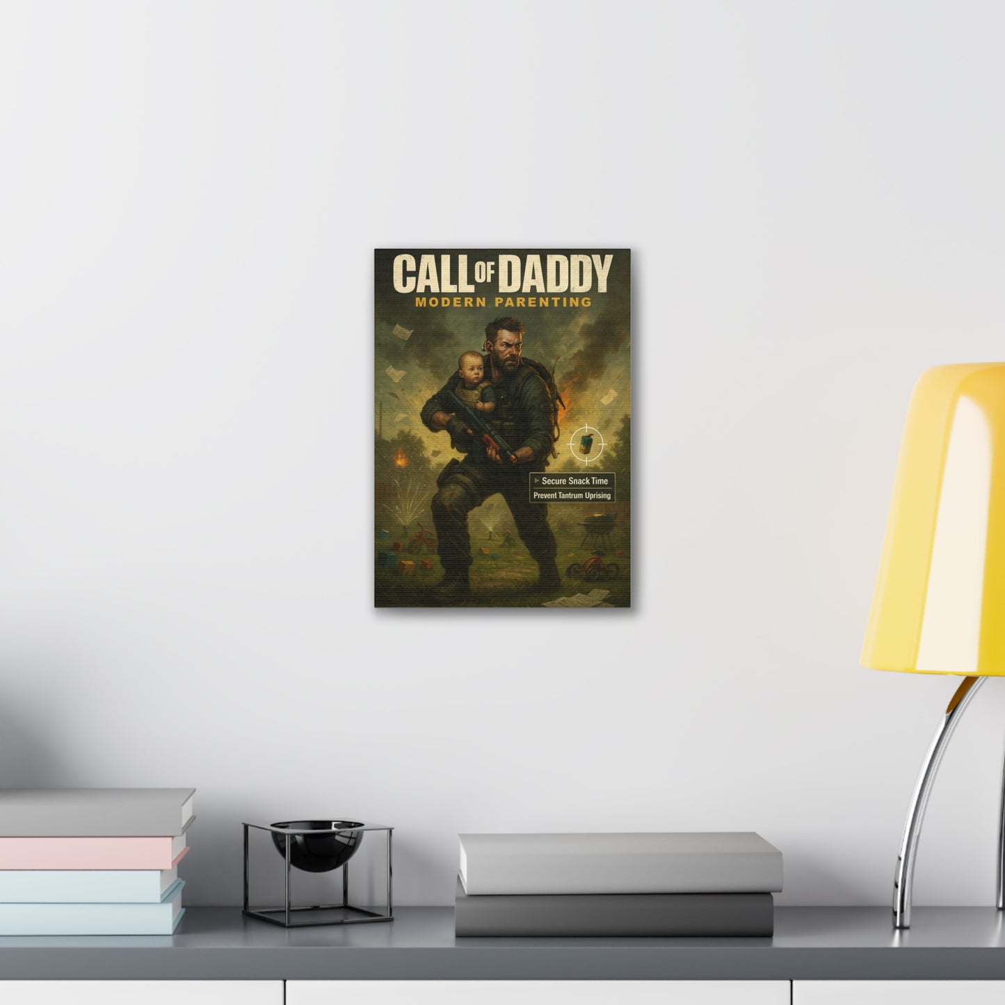 Call of Daddy Canvas Art - A CoD parody