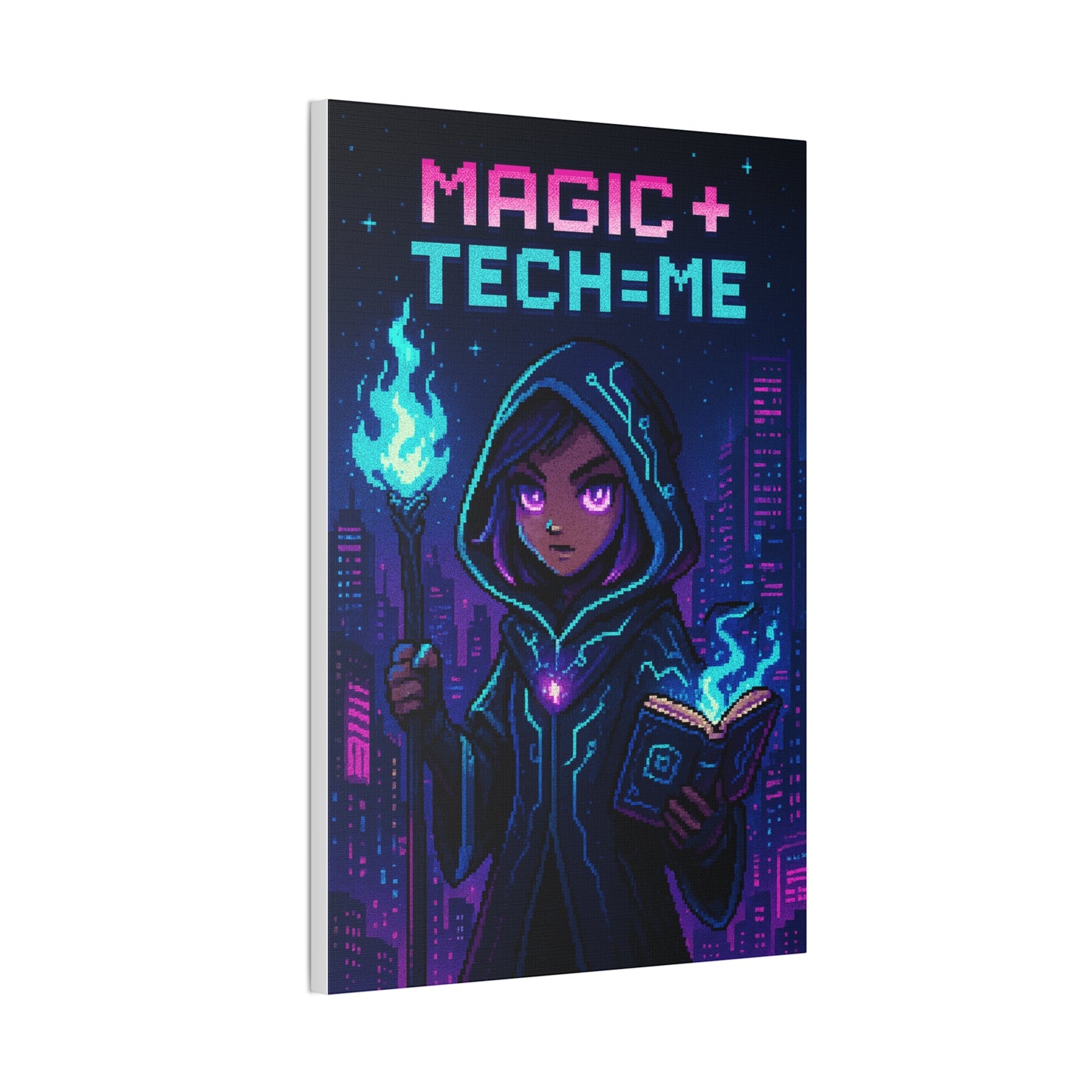 Magic + Tech=Me - Canvas Art