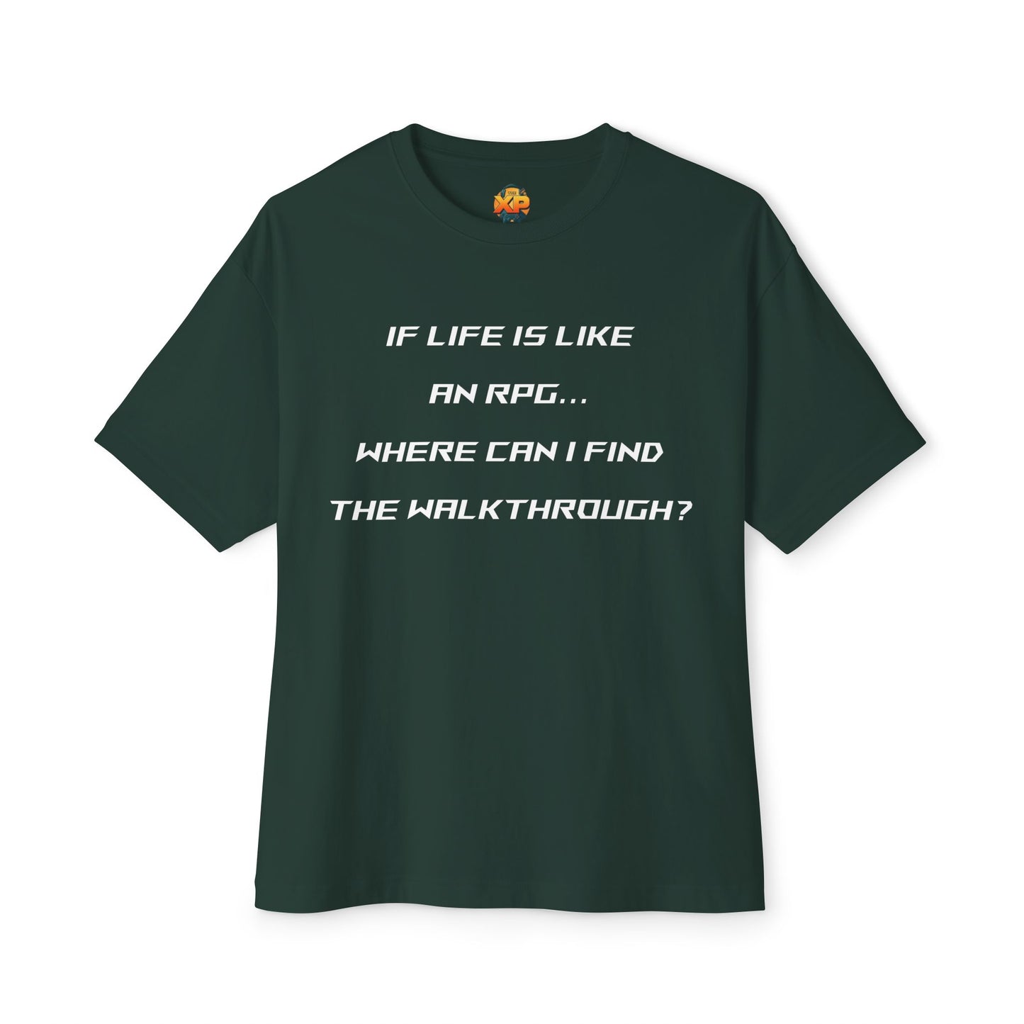 Where is my Walkthrough Guide? Women's Oversized Boxy Tee